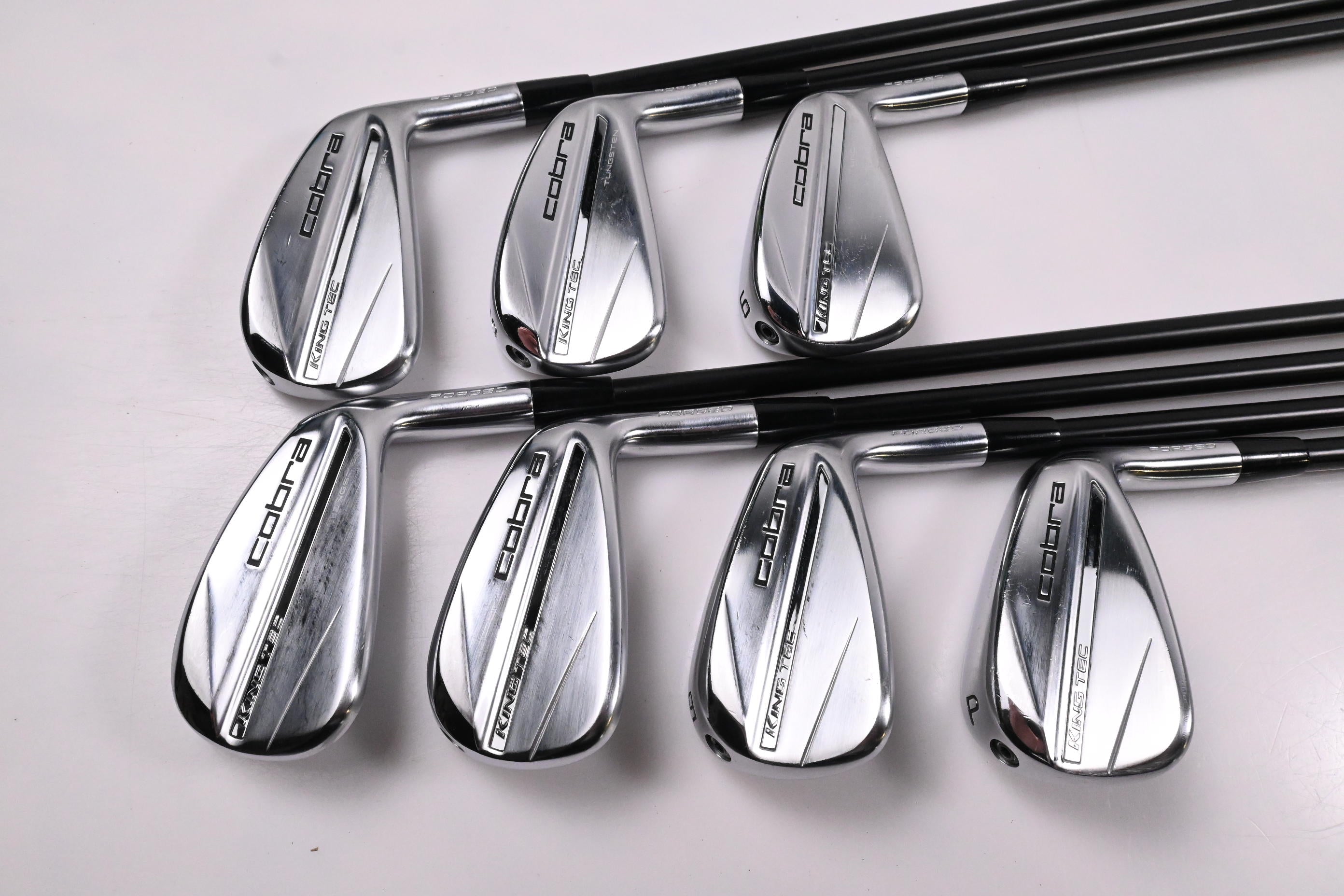 Cobra 2025 King Tec Irons / 4-PW / Stiff Flex KBS Tour Graphite Iron 85 Shafts