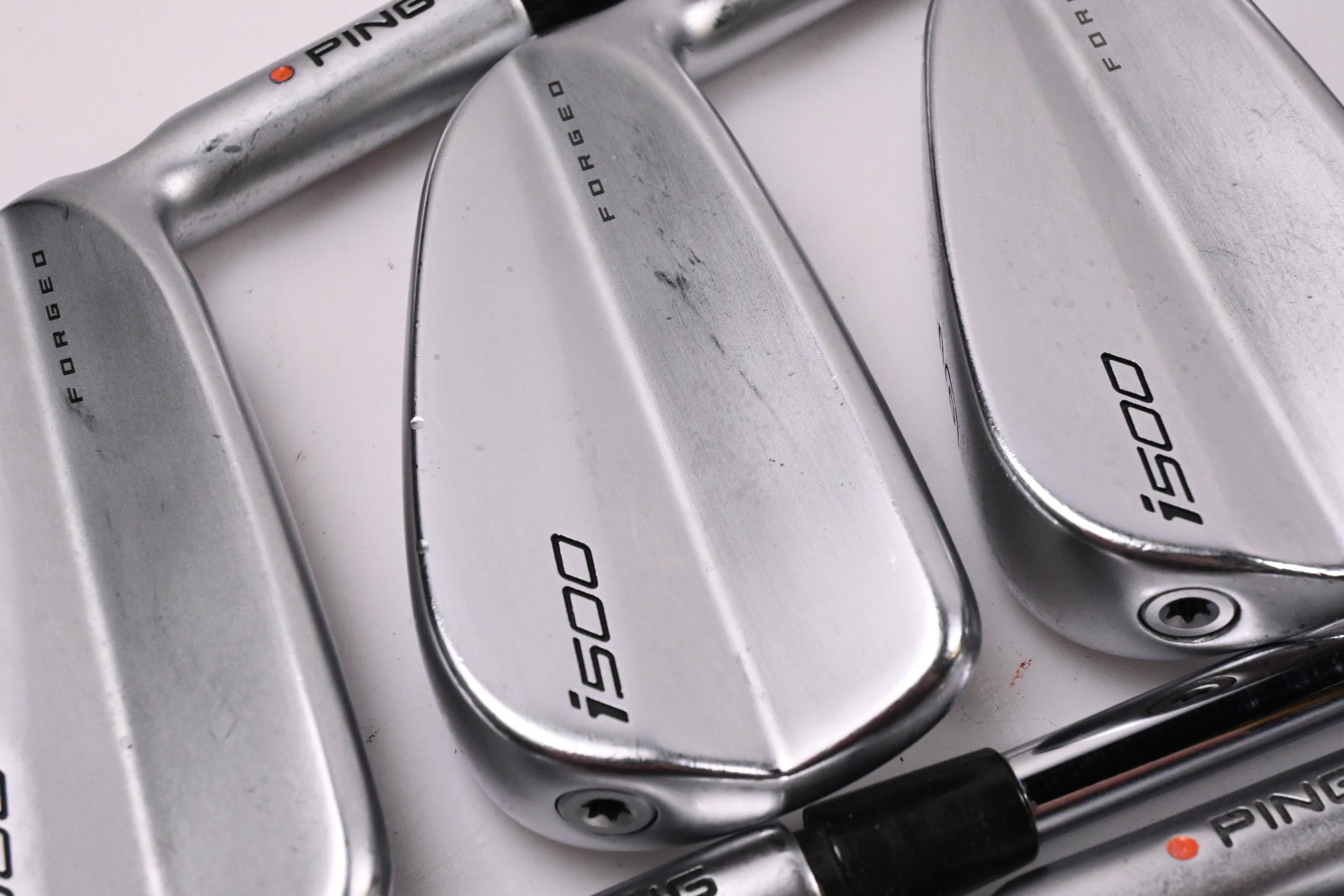 Ping i500 Irons / 4-PW+GW / Orange Dot / Stiff Flex Dynamic Gold 105 S300