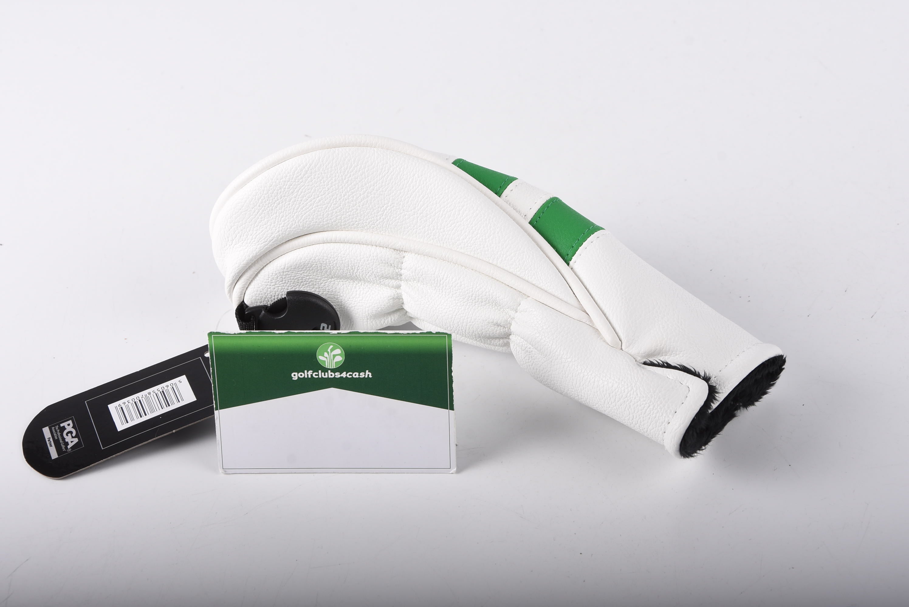 Golfclubs4cash Branded Headcover - Hybrid / White &amp; Green