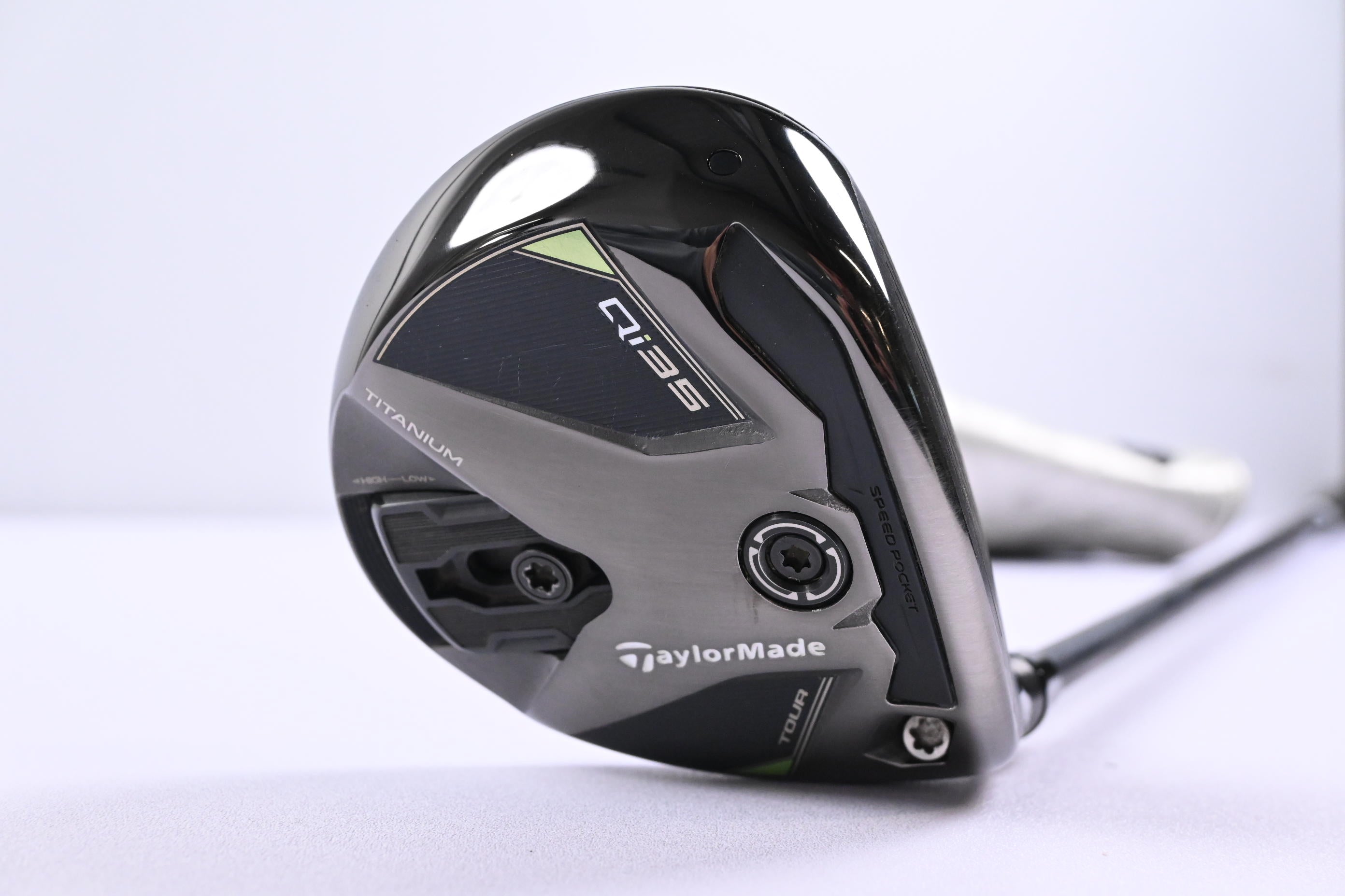 Taylormade Qi35 Tour #3 Wood / 15 Degree / Stiff Flex Kai'li Dark Waves Blue 75