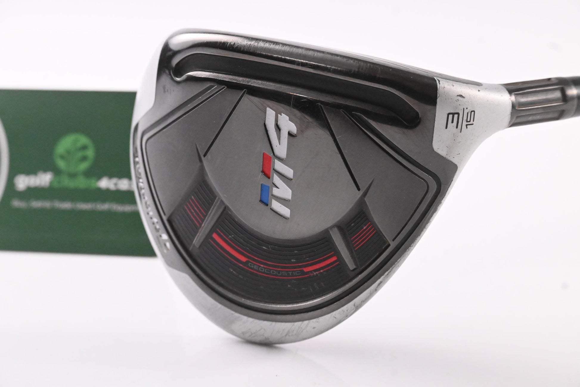 Taylormade M4 #3 Wood / 15 Degree / Regular Flex Fujikura Atmos Red 5 Shaft