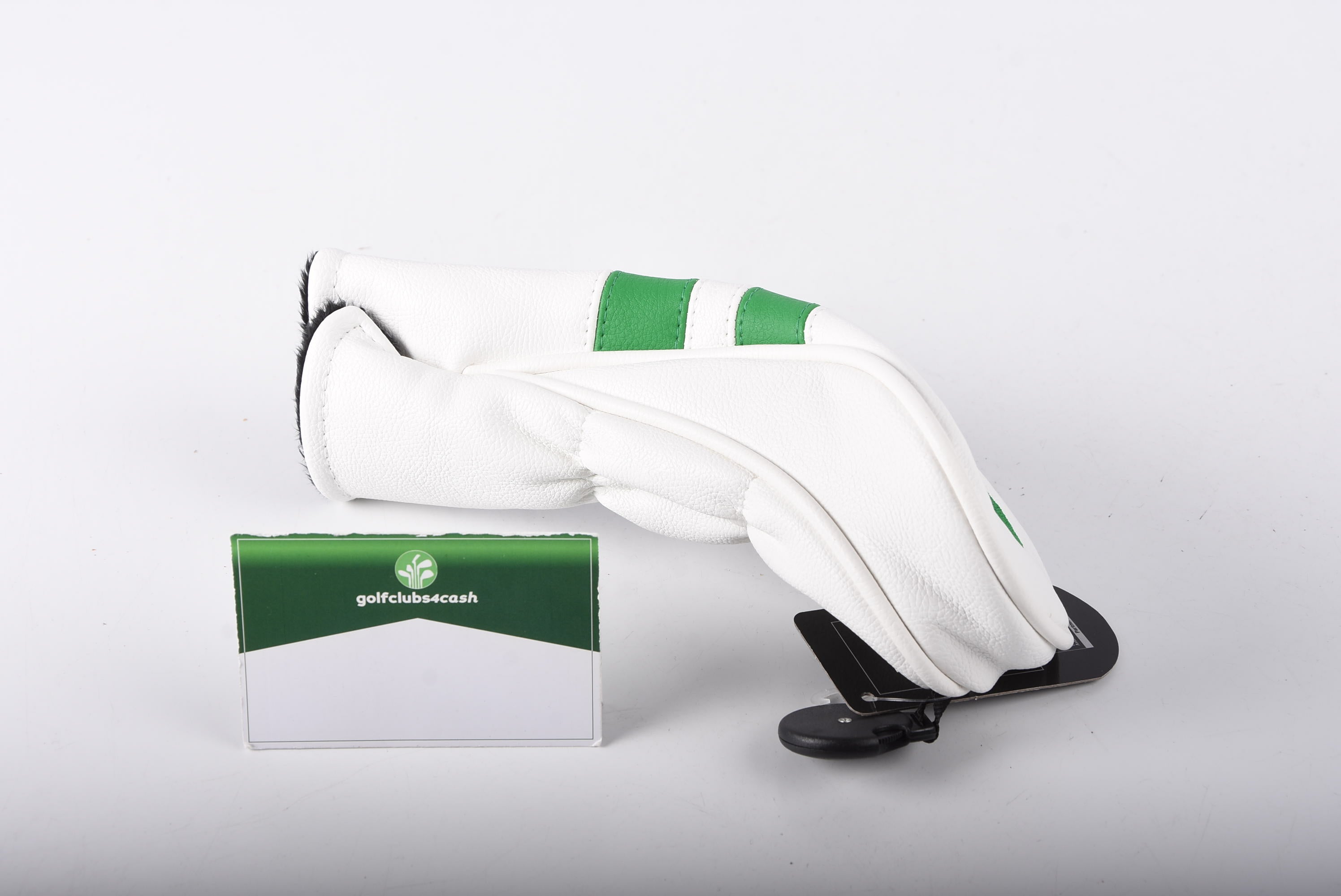 Golfclubs4cash Branded Headcover - Hybrid / White &amp; Green