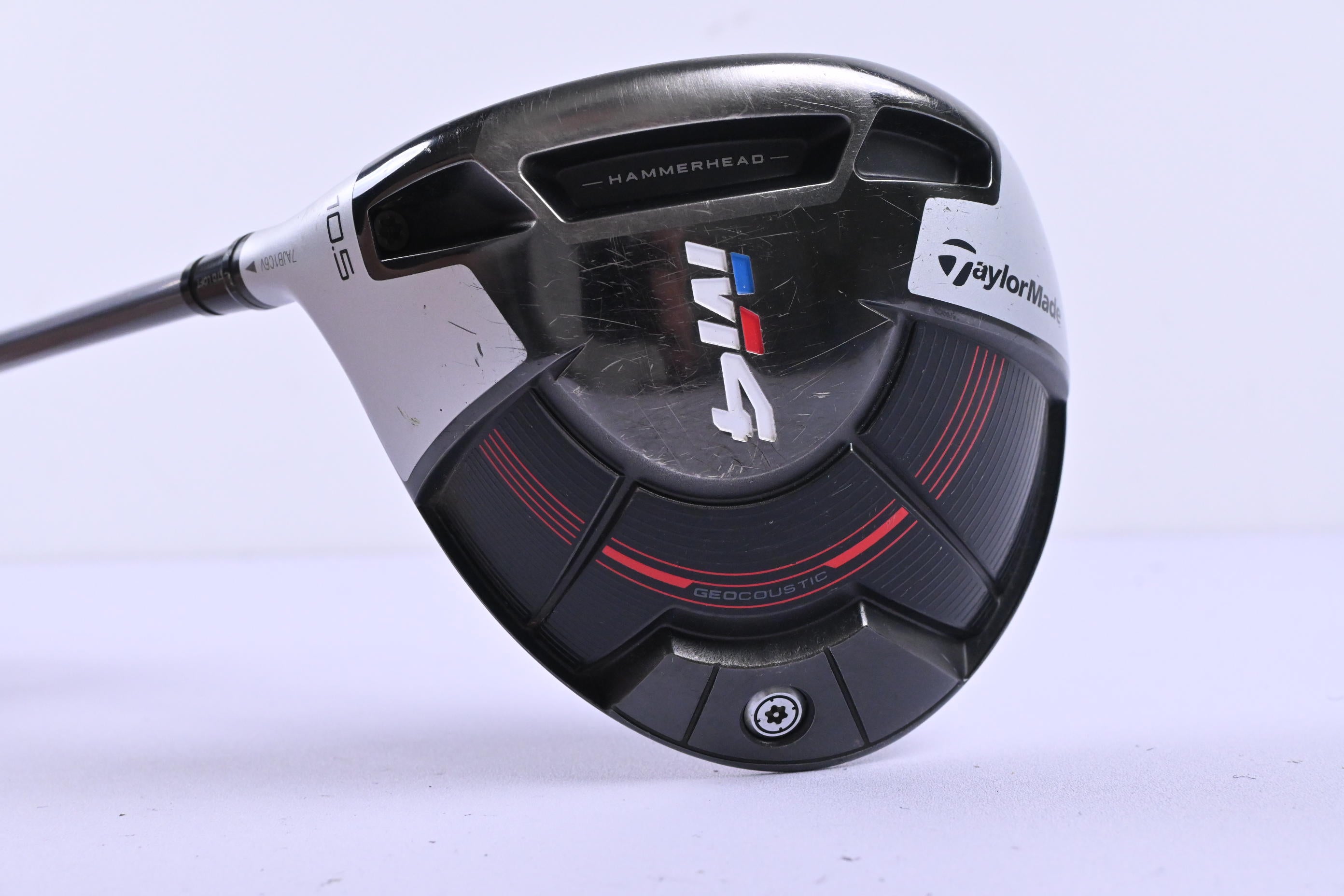 Left Hand Taylormade M4 Driver / 10.5 Degree / Stiff Flex TT Touch Tour 85 Shaft