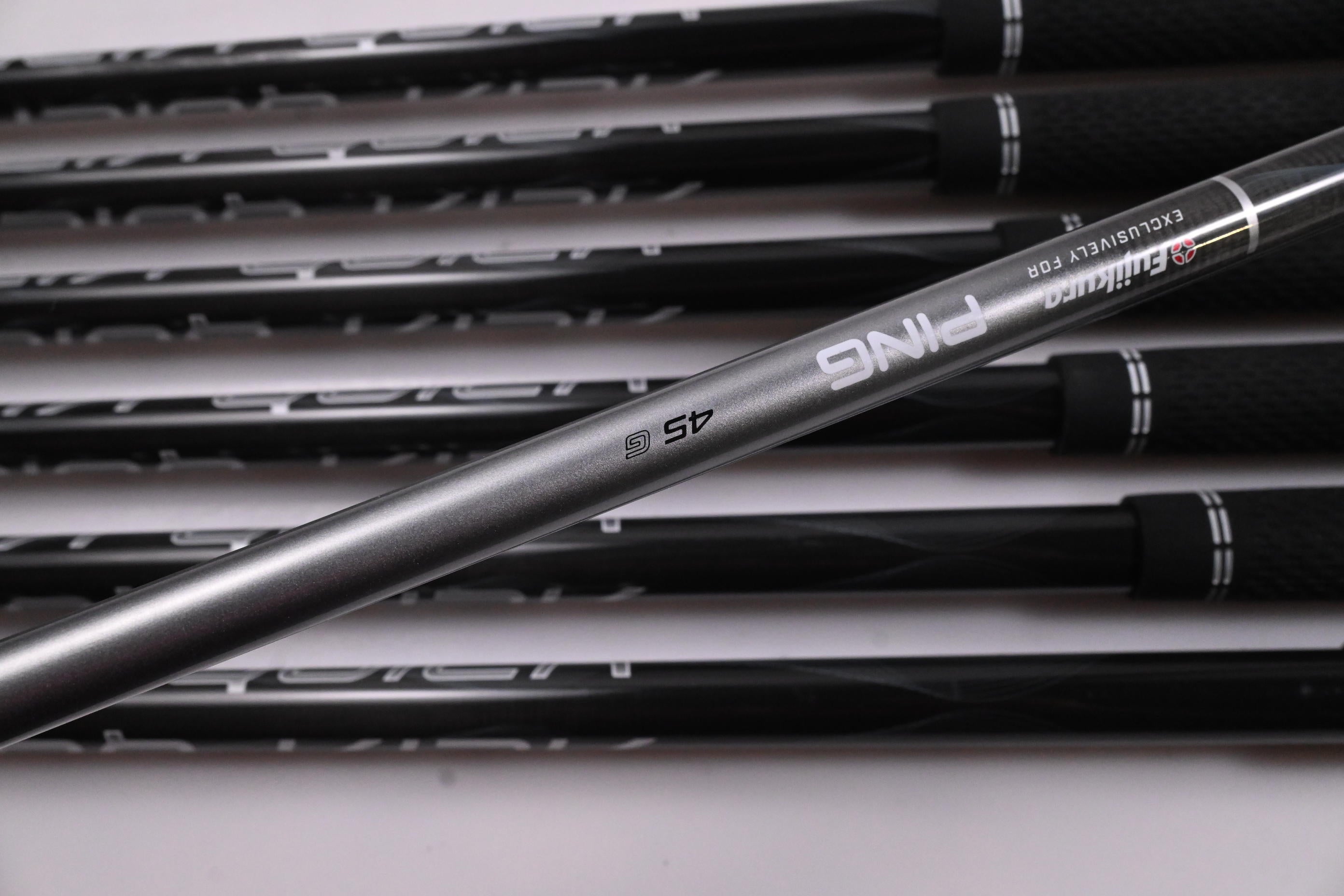 Ping G430 Irons / 5-PW+45 / Green Dot / Senior Flex Ping Alta Quick 45 Shafts