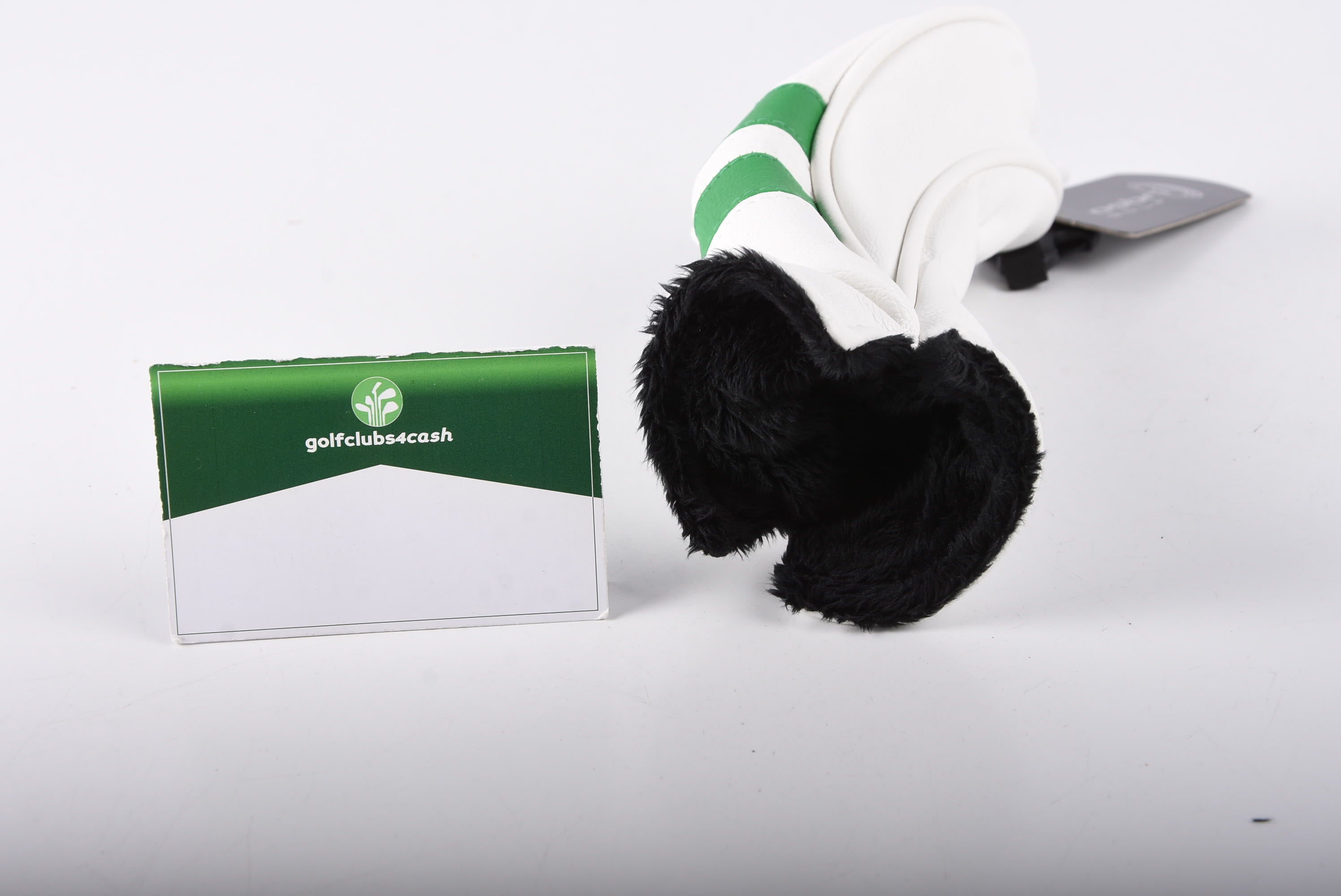 Golfclubs4cash Branded Headcover - Hybrid / White &amp; Green