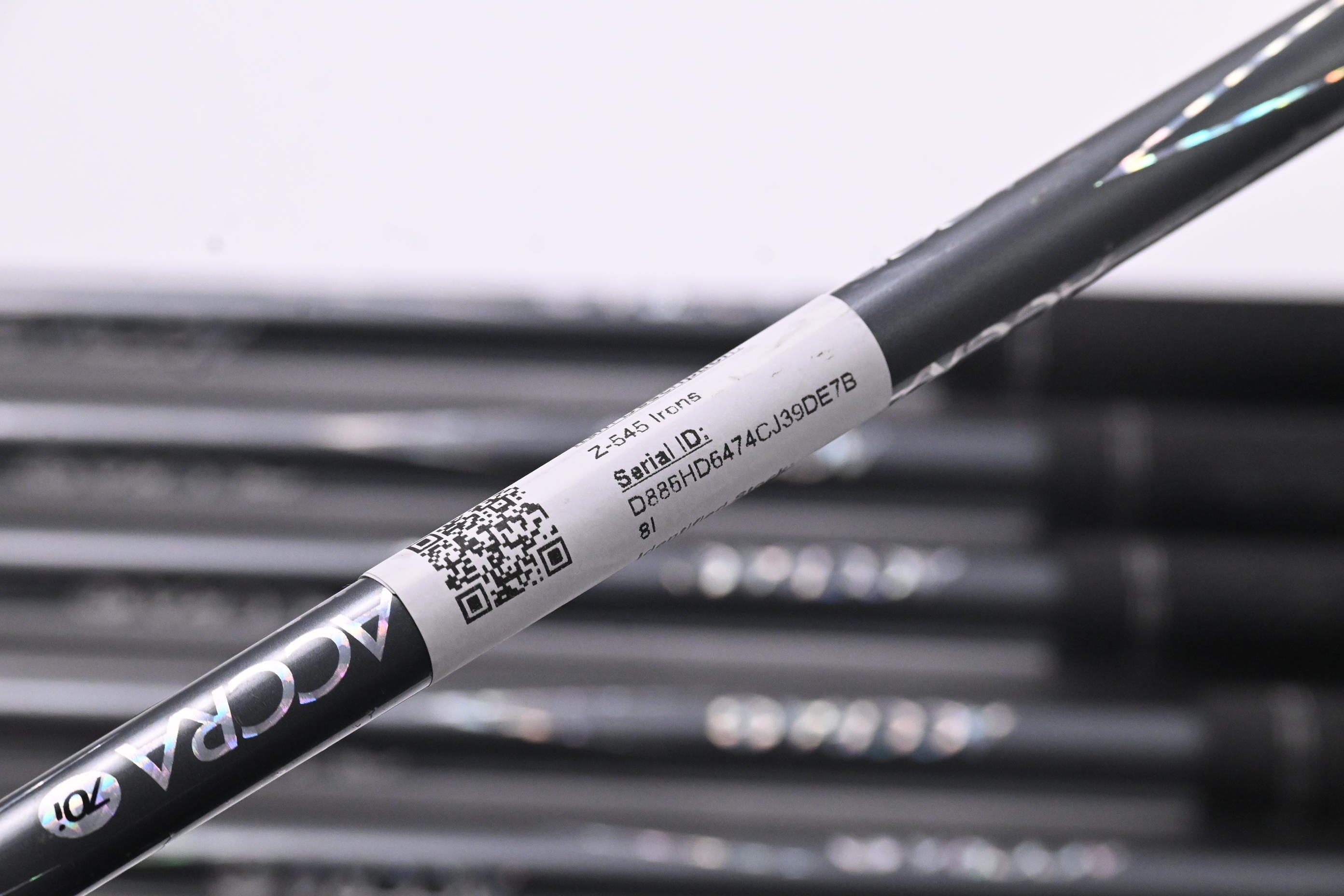 Srixon Z-545 Irons / 5-PW / Stiff Flex ACCRA 70i Shafts