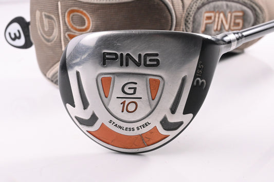 Ping G10 #3 Wood / 15.5 Degree / Stiff Flex ProLaunch Red Shaft