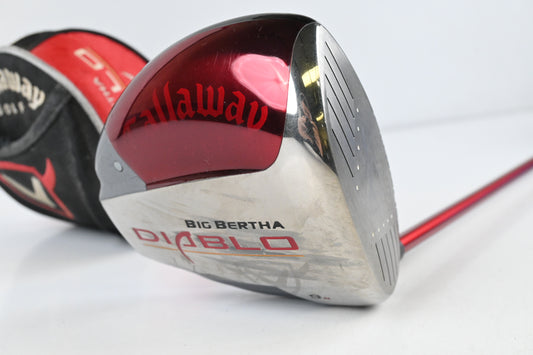 Callaway Big Bertha Diablo Driver / 9 Degree / Stiff Flex Aldila DVS 65 Shaft