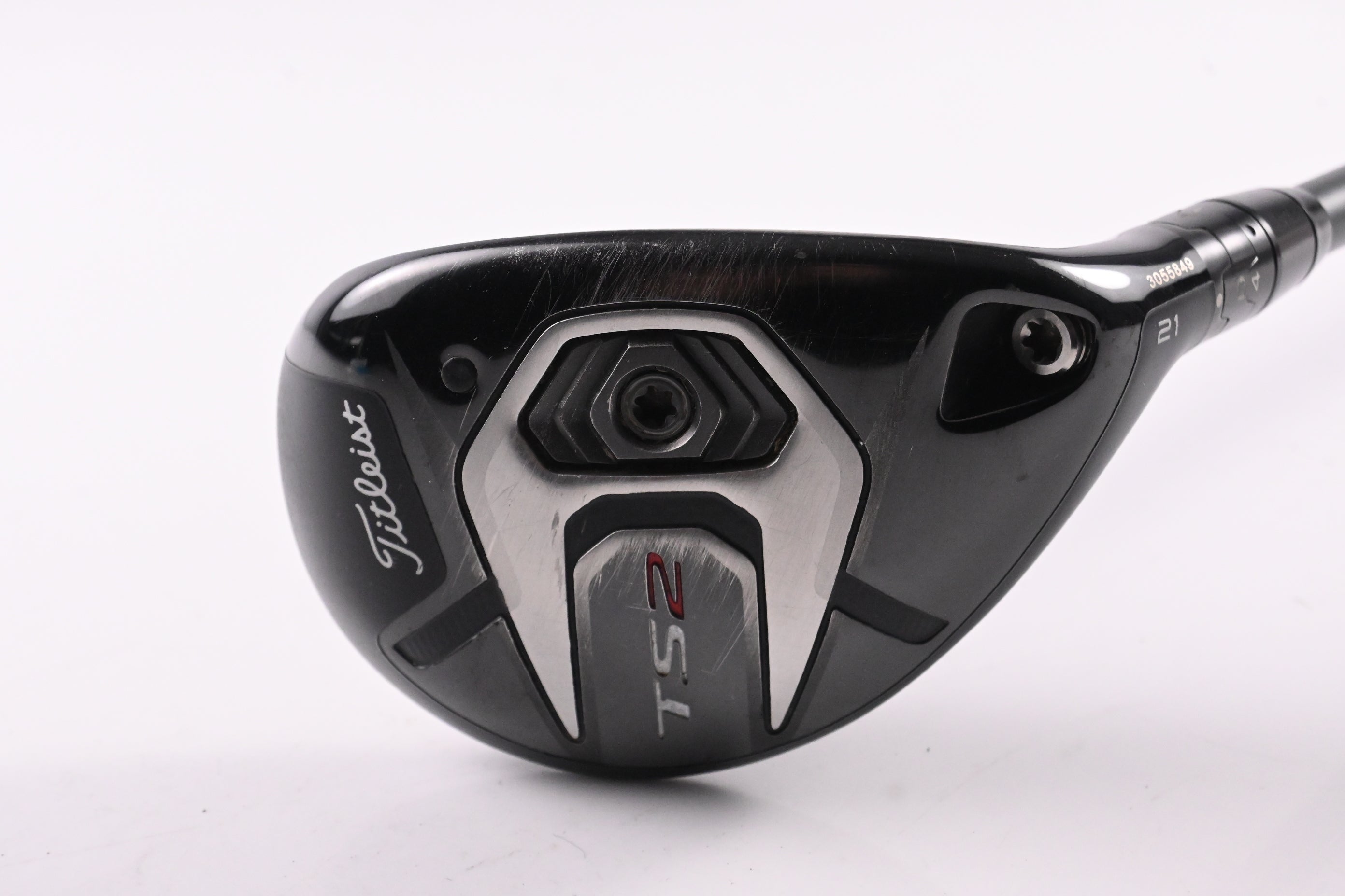 Titleist TS2 #3 Hybrid / 21 Degree / Regular Flex HZRDUS Smoke Black 80 Shaft