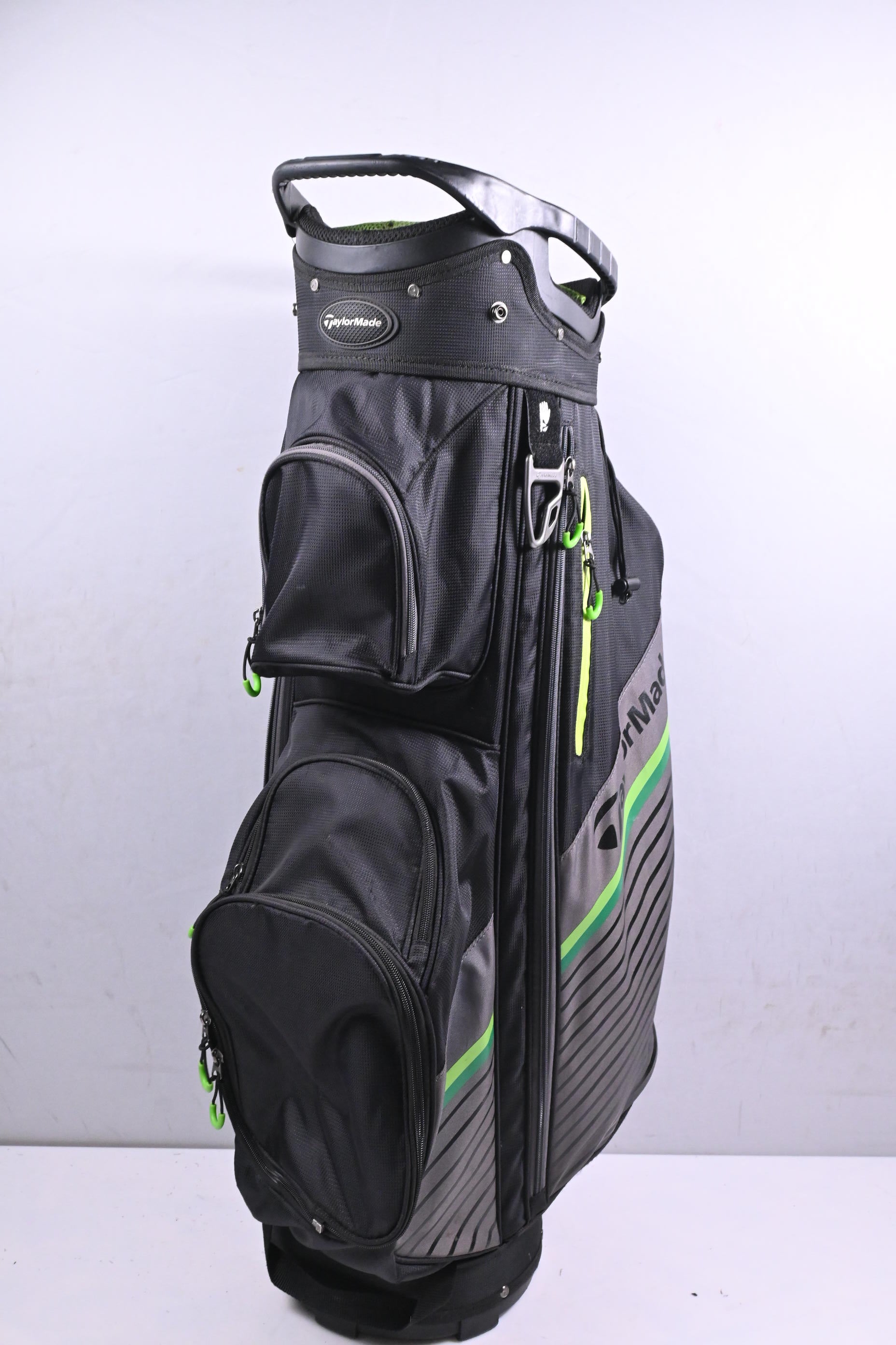Taylormade Cart Bag / 14-Way Divider / Black, Grey, Green