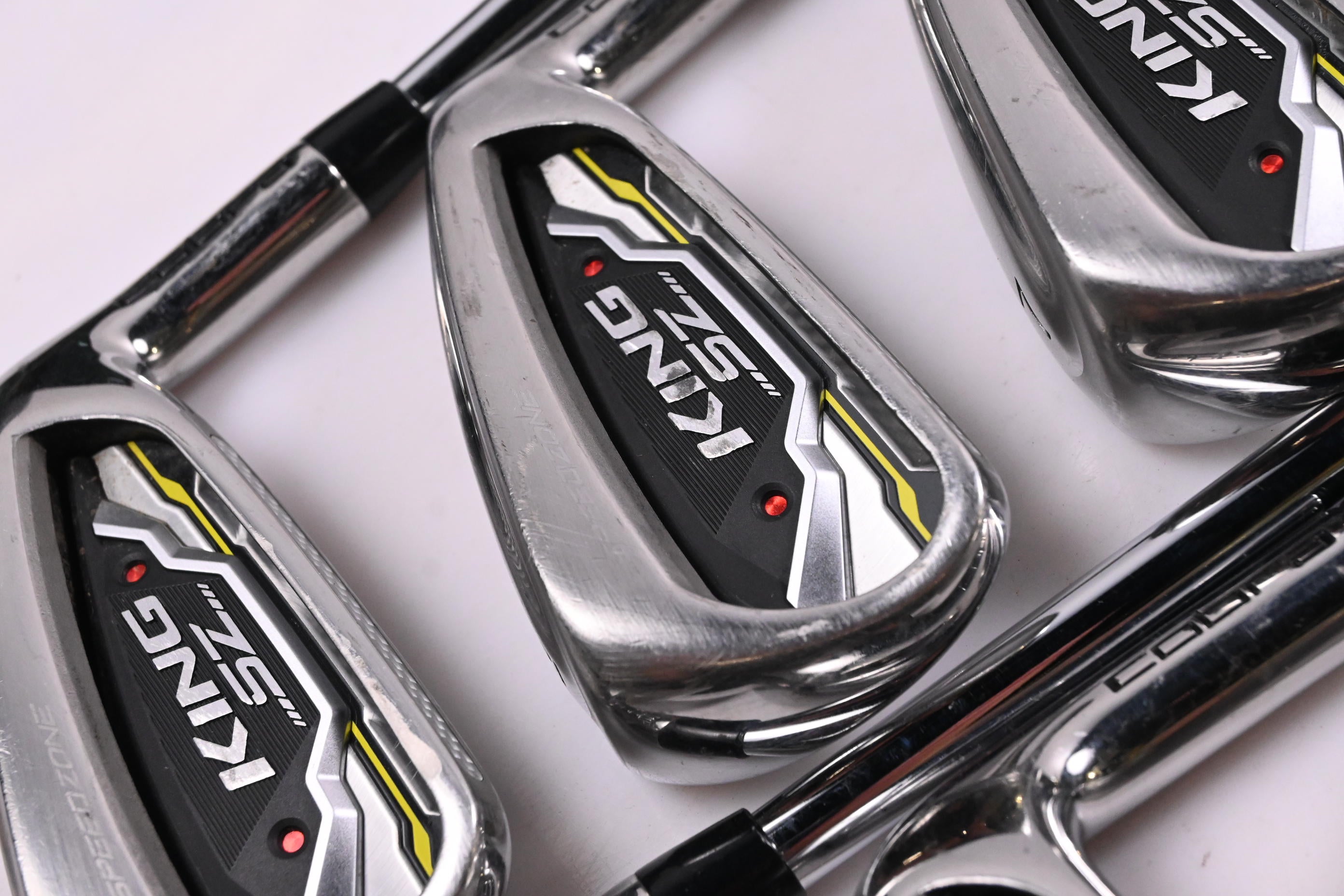 Cobra King Speedzone Irons / 5-PW / Regular Flex Cobra Shafts