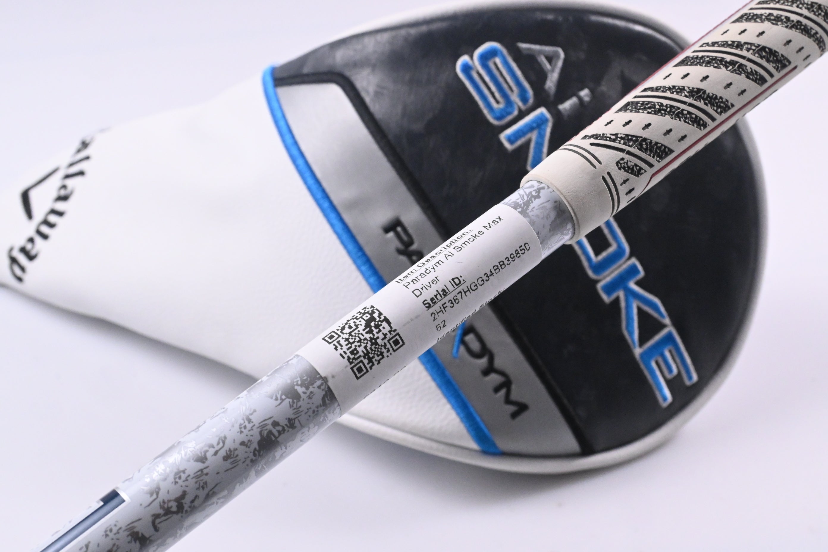 Callaway Paradym Ai Smoke Max Driver / 9 Degree / Stiff Flex Denali Charcoal 60