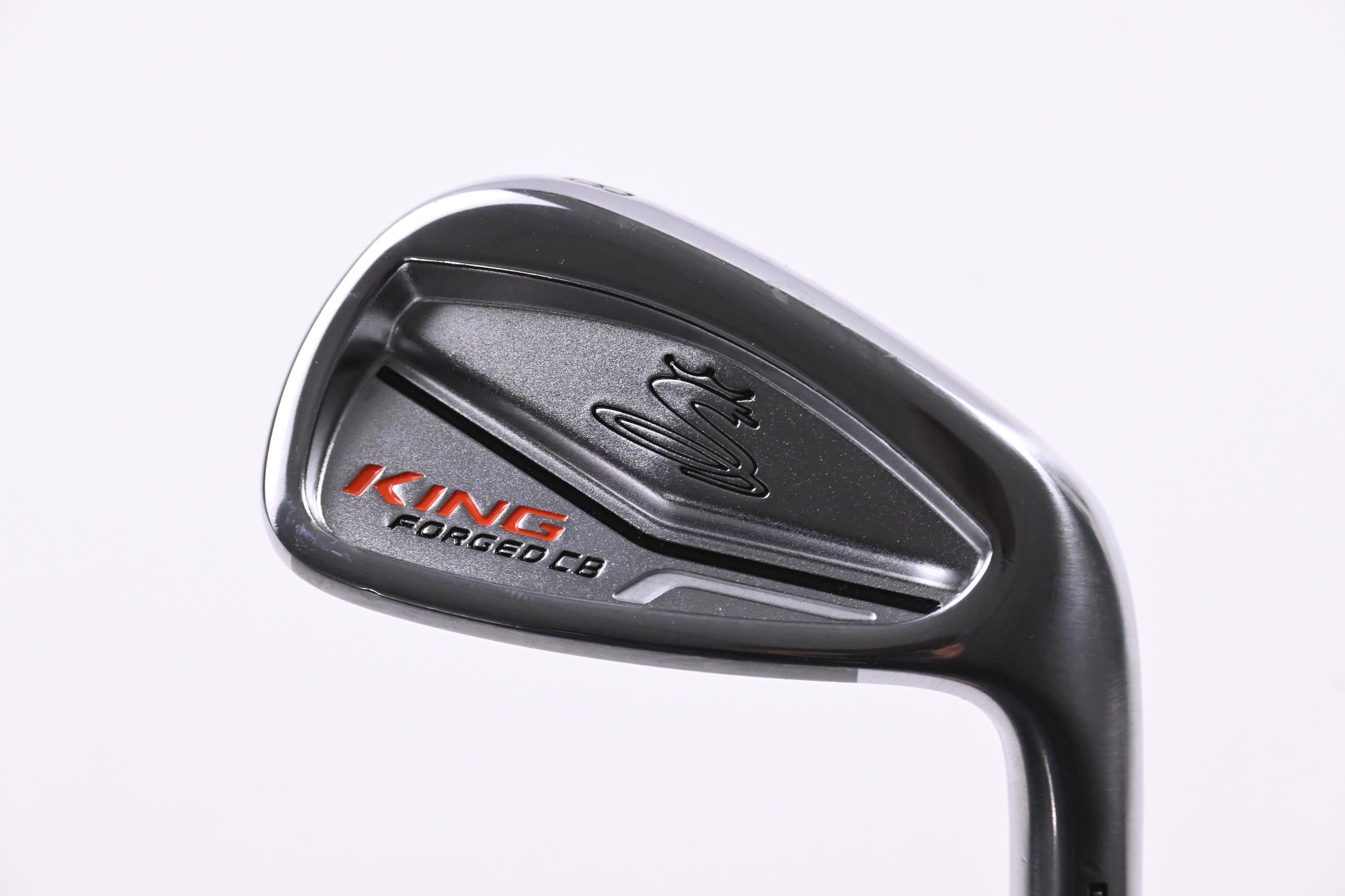 Cobra King Forged CB Silver #8 Iron / Stiff Flex KBS Tour C-Taper 120 Shaft