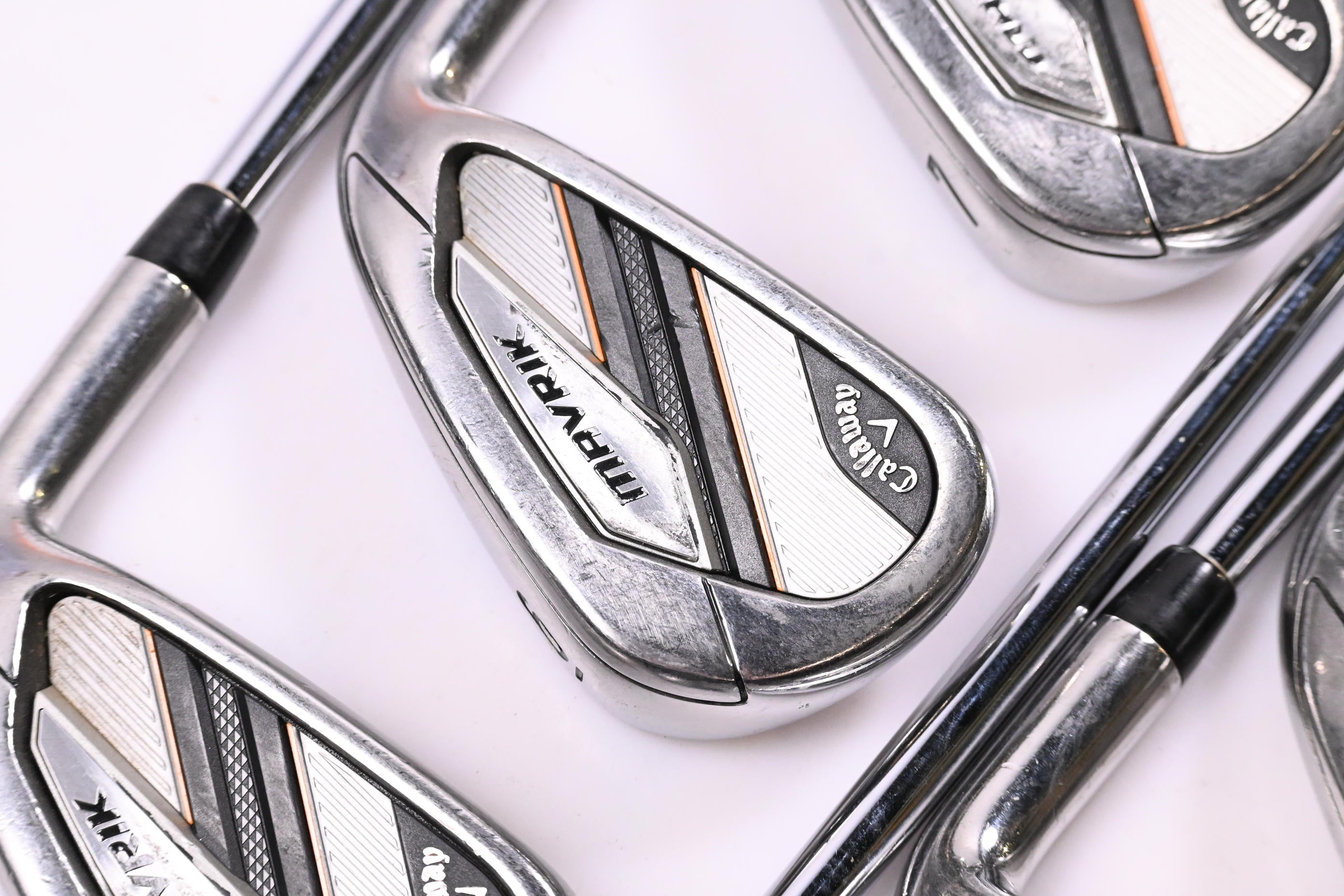 Callaway Mavrik Irons / 5-PW+GW / Stiff Flex Elevate 105 Shafts