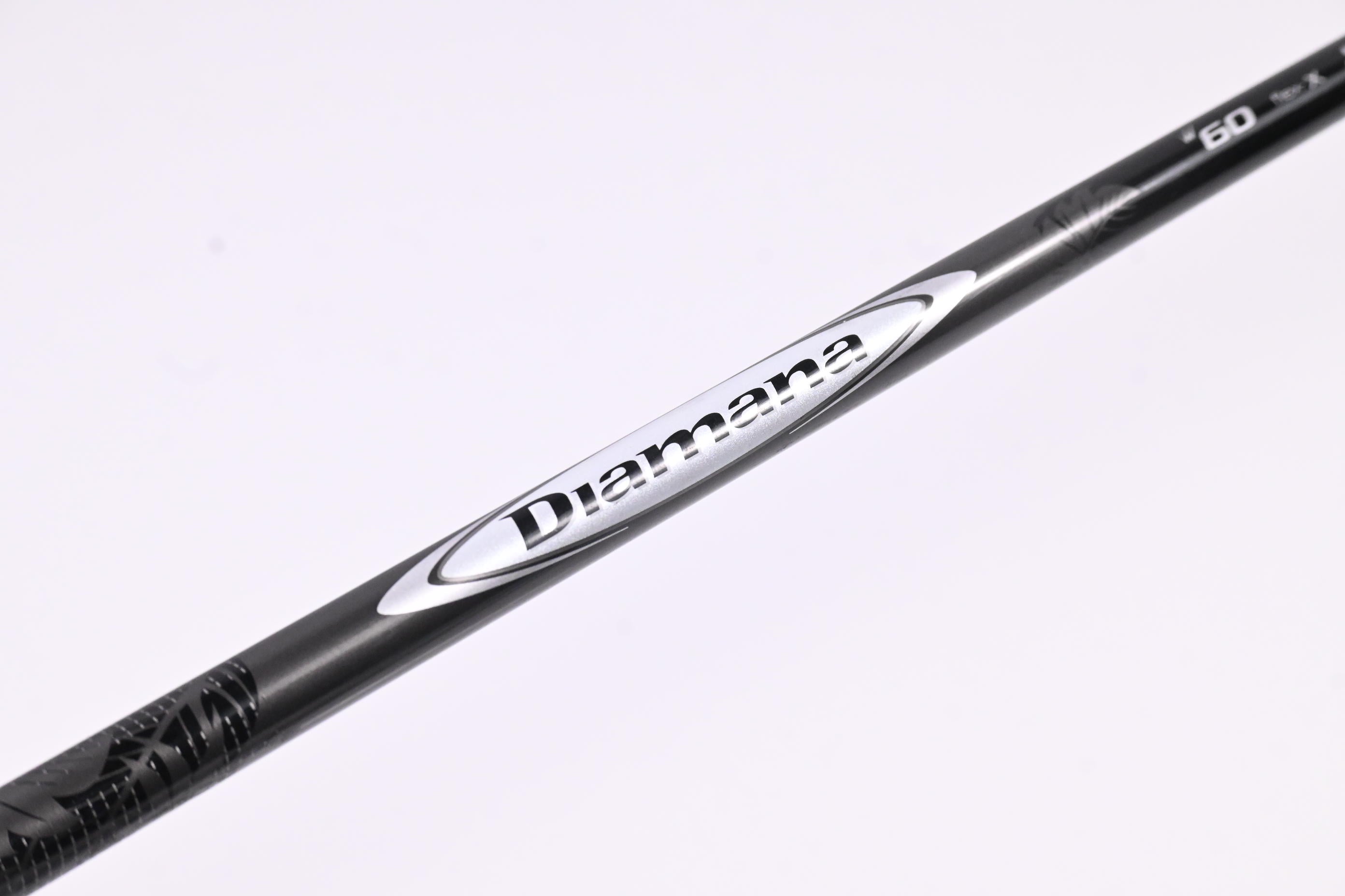Mitsubishi Diamana Black 60 Driver Shaft / X-Flex / Taylormade 2nd Gen