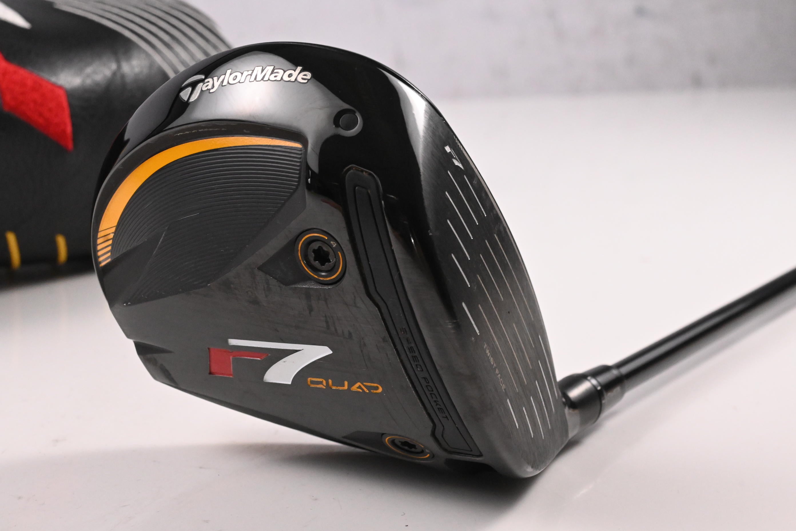 Taylormade R7 Quad Mini Driver / 13.5 Degree / Stiff Flex Fujikura Speeder MD 6