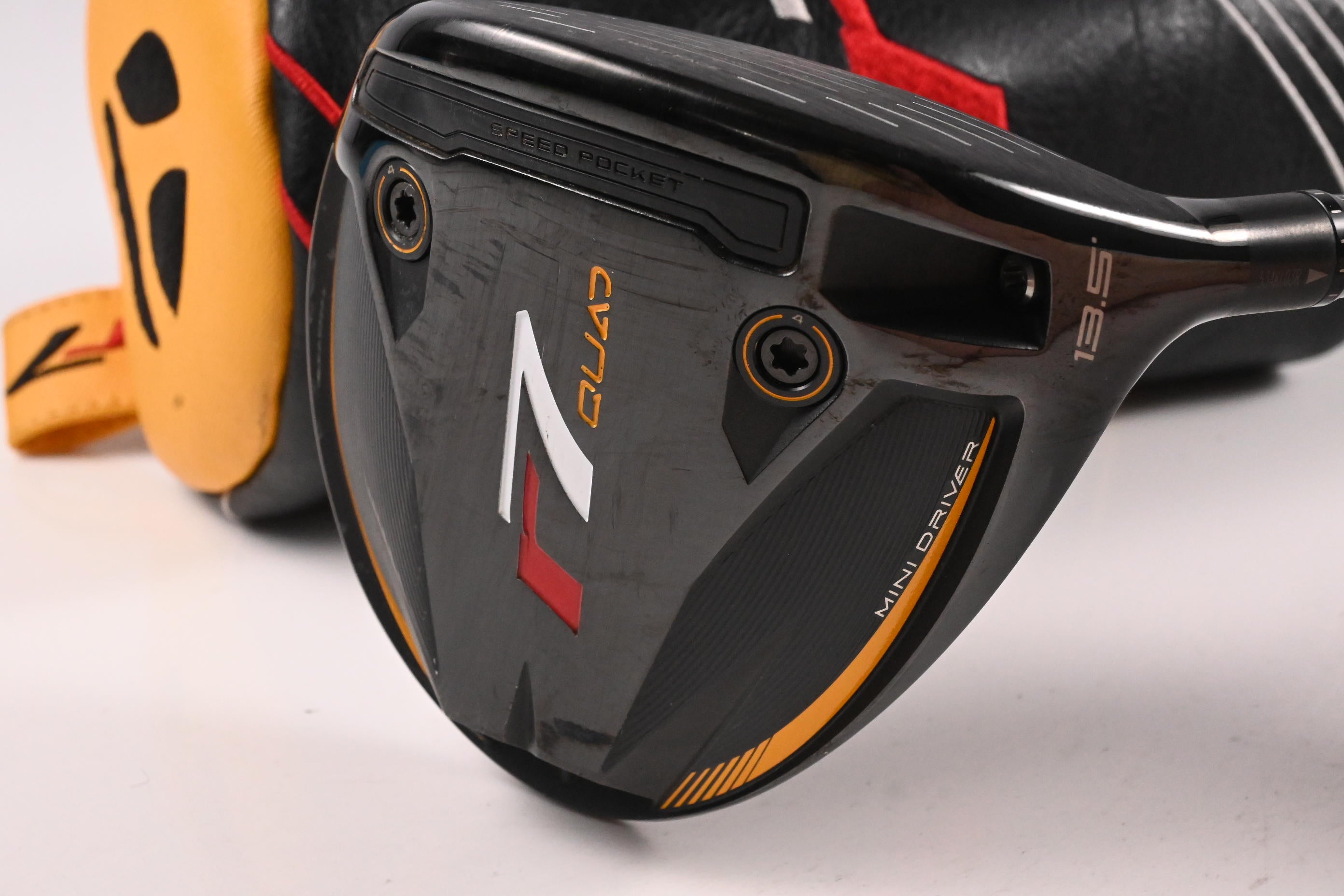 Taylormade R7 Quad Mini Driver / 13.5 Degree / Stiff Flex Fujikura Speeder MD 6