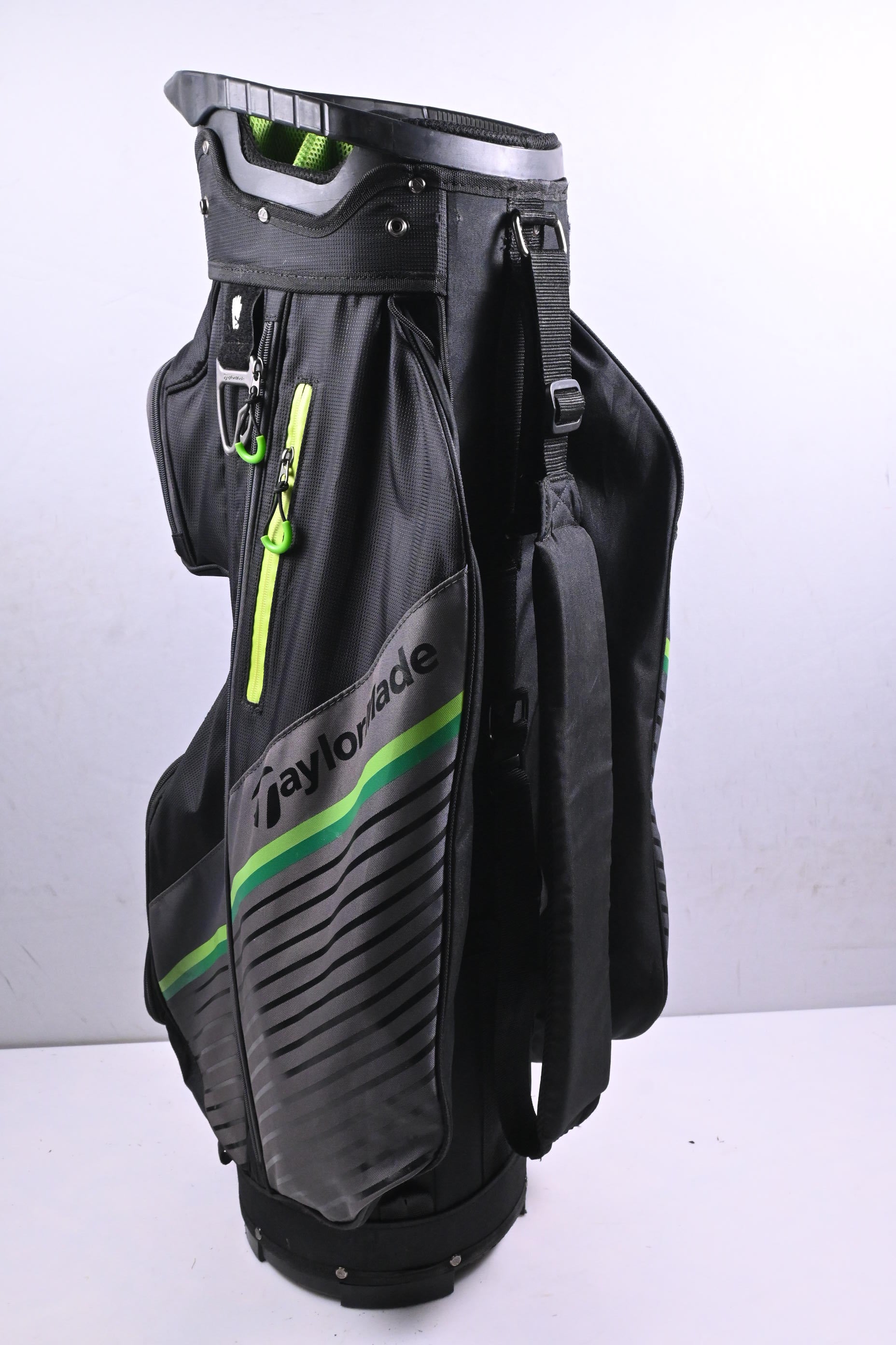 Taylormade Cart Bag / 14-Way Divider / Black, Grey, Green