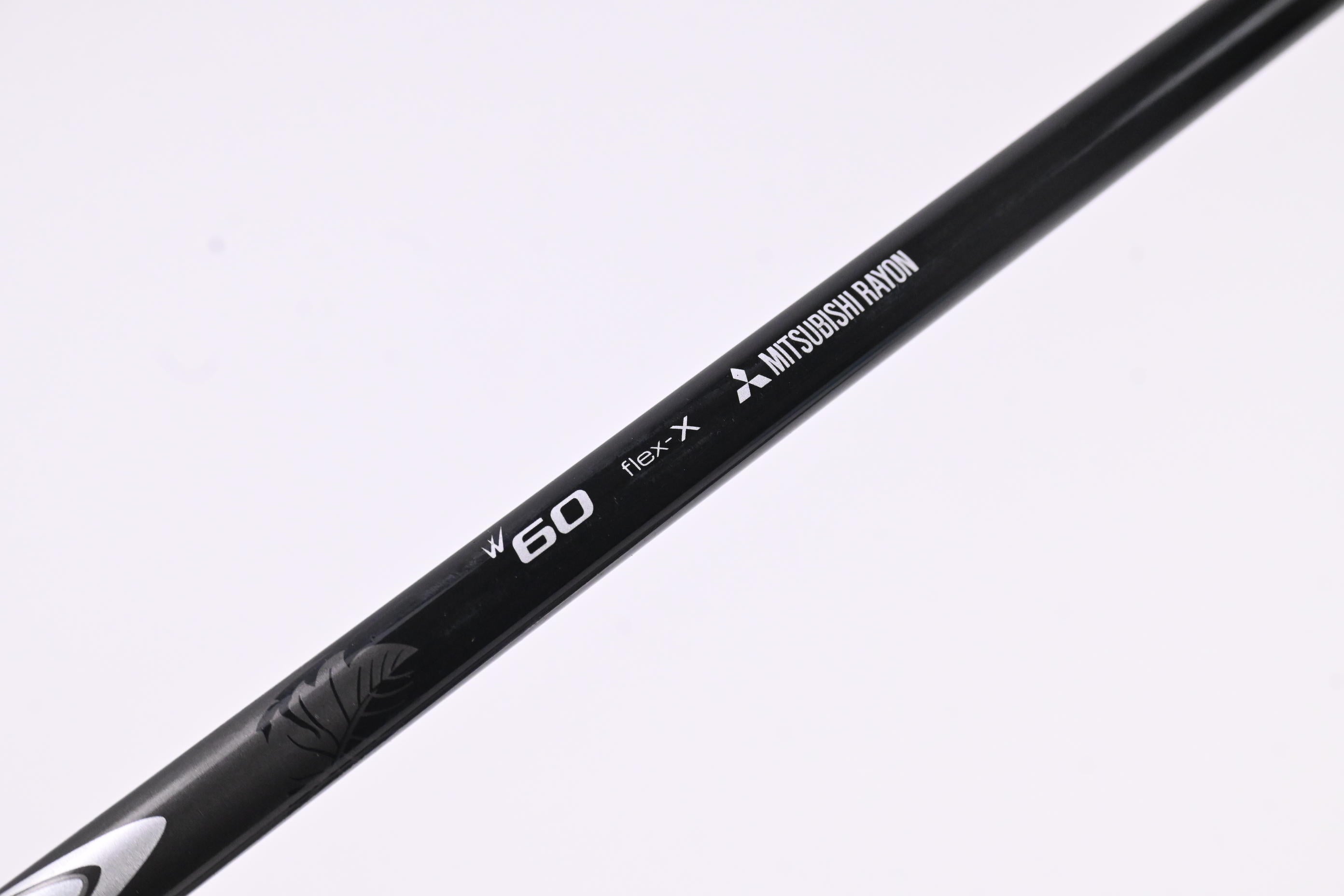 Mitsubishi Diamana Black 60 Driver Shaft / X-Flex / Taylormade 2nd Gen