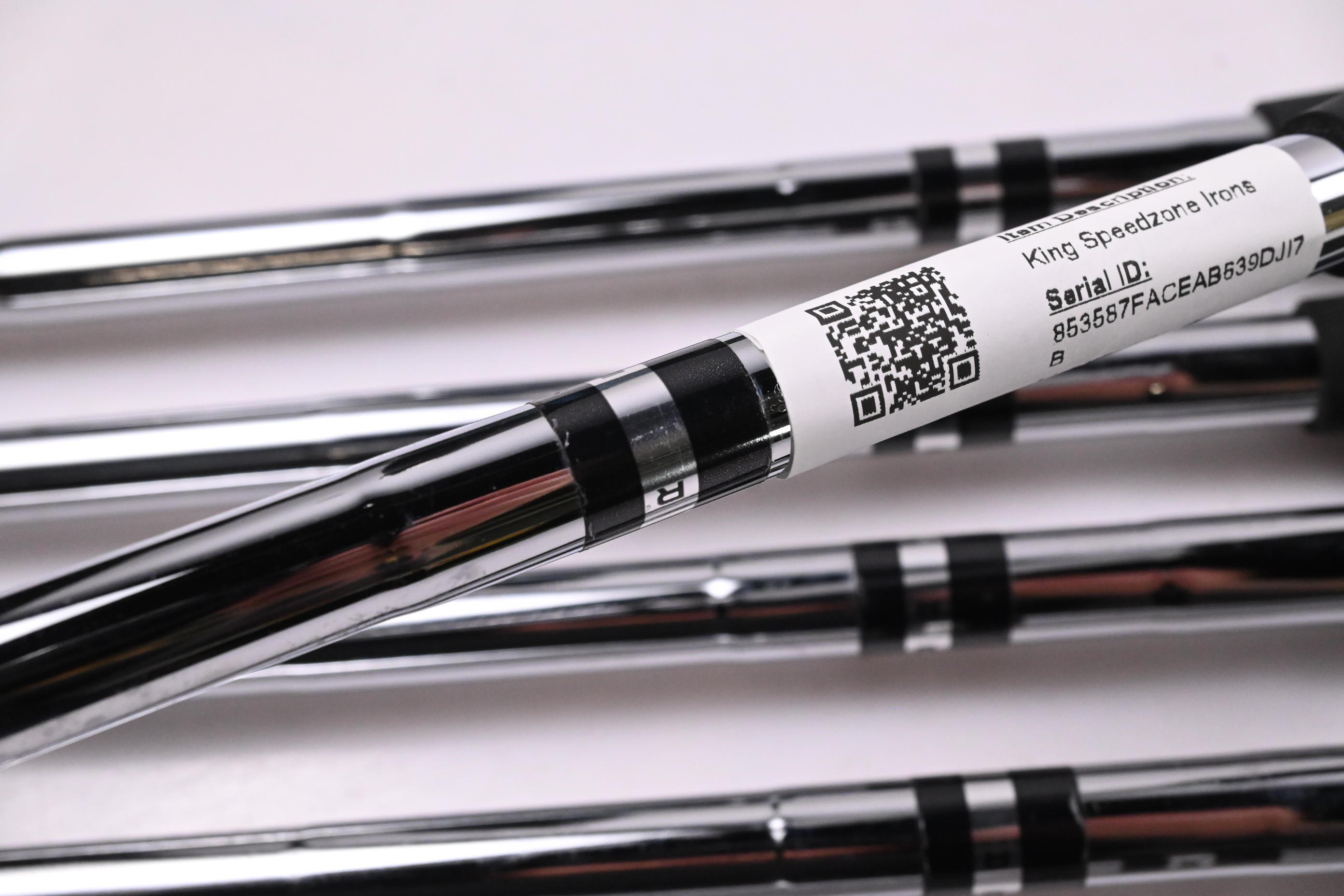 Cobra King Speedzone Irons / 5-PW / Regular Flex Cobra Shafts