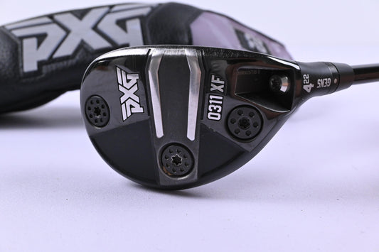 PXG 0311 XF Gen5 #4 Hybrid / 22 Degree / Stiff Flex Tensei AV Raw Blue 75 Shaft