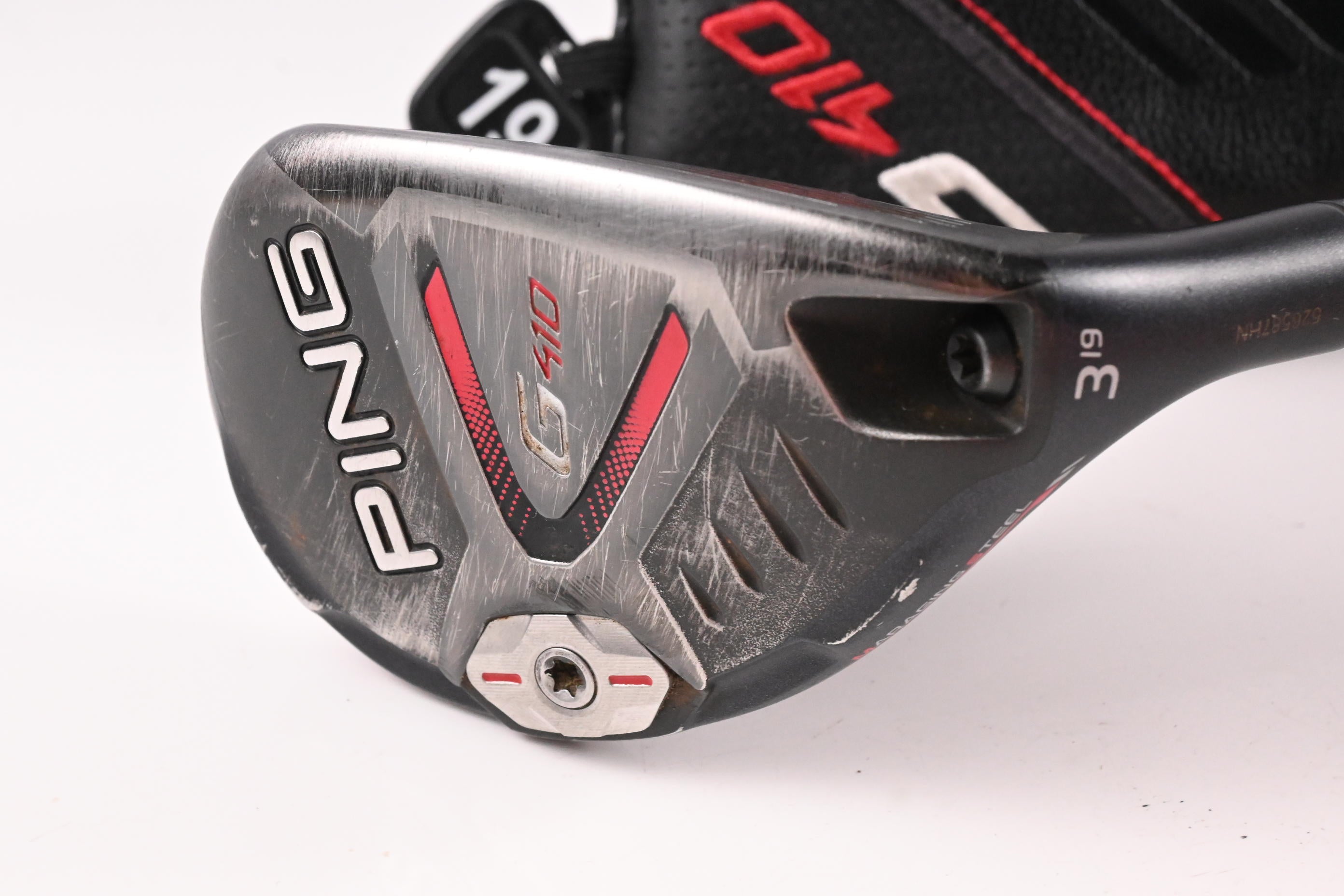 Ping G410 #3 Hybrid / 19 Degree / Stiff Flex Ping Alta CB Red 70 Shaft