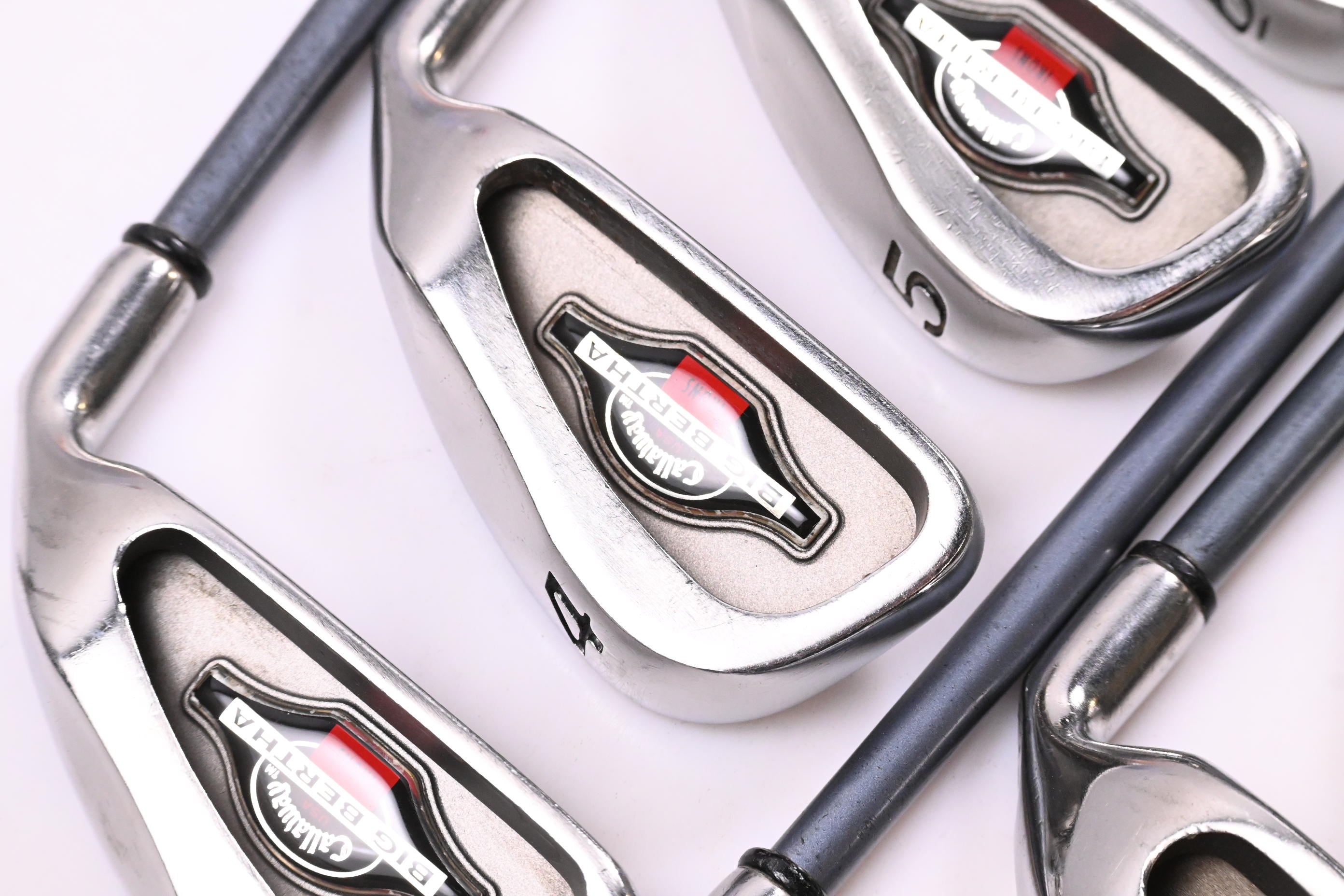 Callaway Big Bertha 1996 Irons / 3-PW / Regular Flex Callaway RCH 90 Shafts