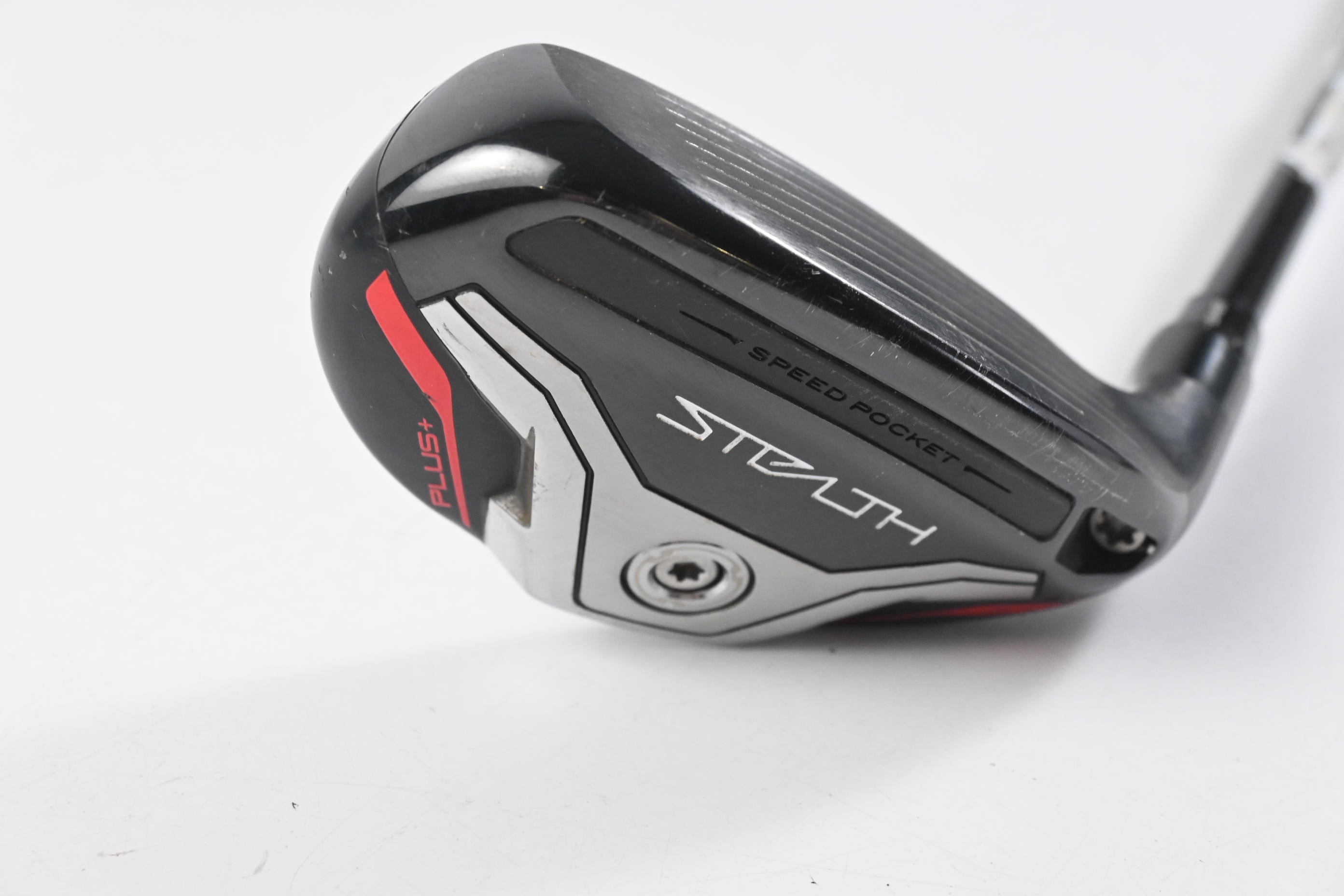 Taylormade Stealth Plus #3 Hybrid / 19.5 Degree / Stiff Flex Hzrdus Smoke RDX 80