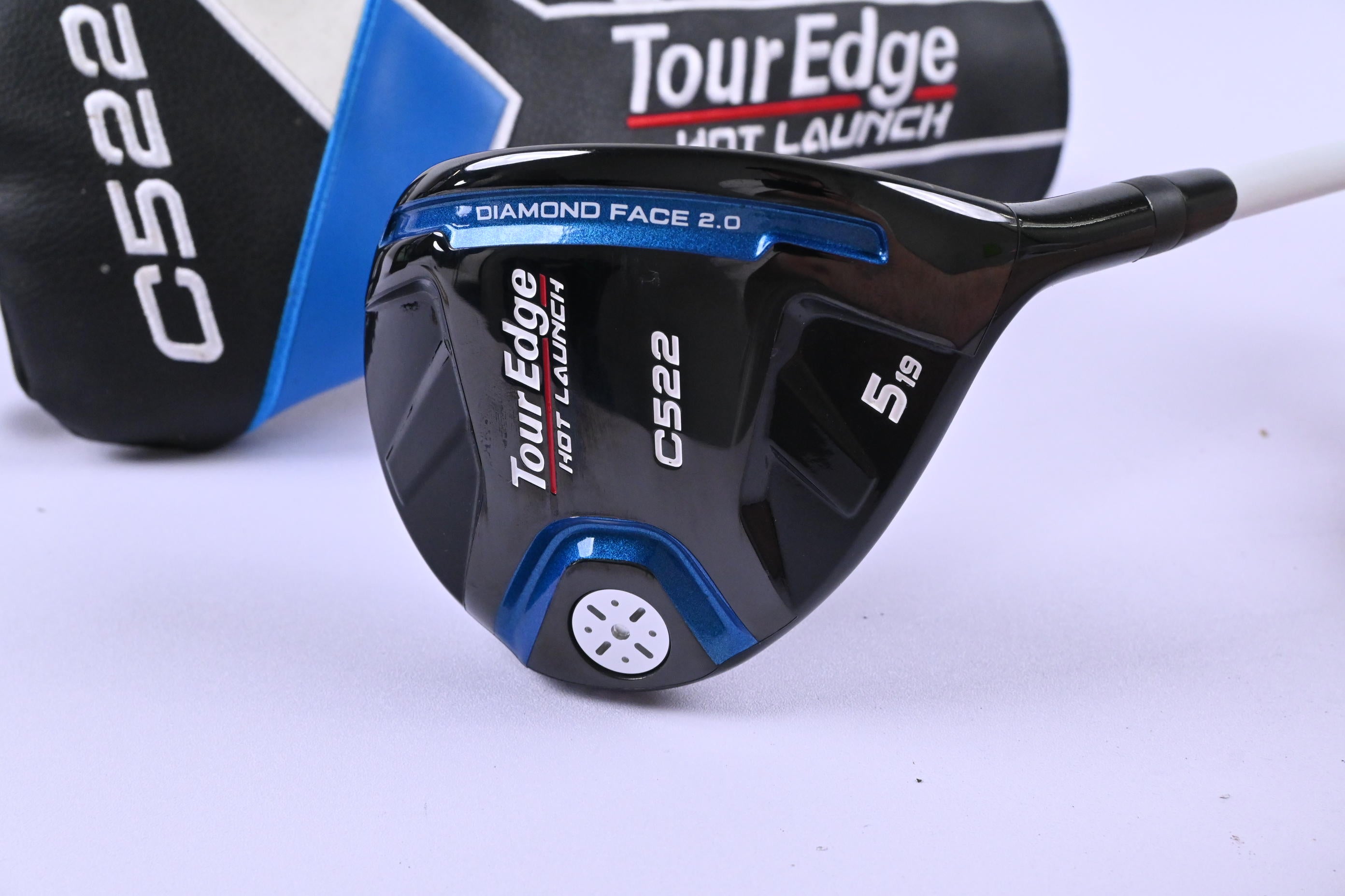 Tour Edge Hot Launch C522 #5 Wood / 19 Degree / Stiff Flex Fubuki HL 55 Shaft