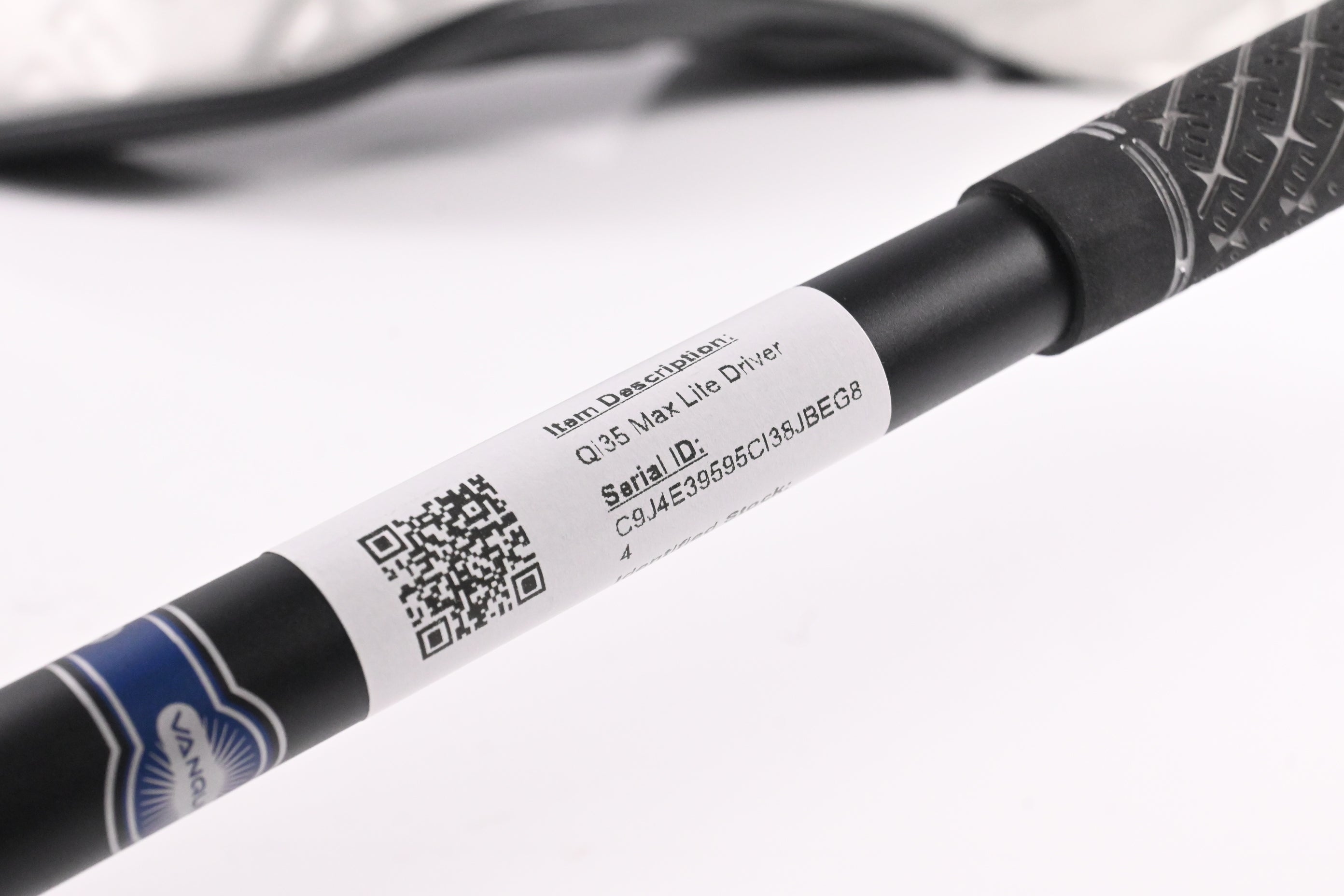 Taylormade Qi35 Max Lite Driver / 12 Degree / Regular Flex Vanquish 4 Shaft