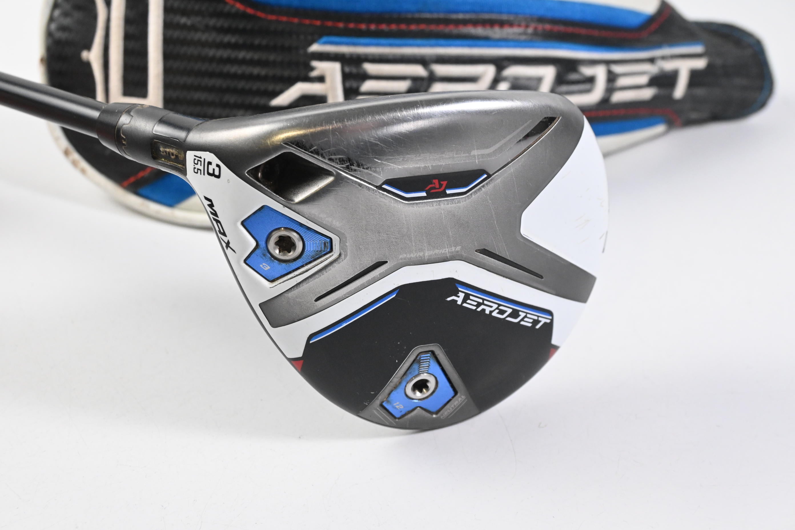 Left Hand Cobra Aerojet Max #3 Wood / 15.5 Degree / Regular Flex Helium Nanocore