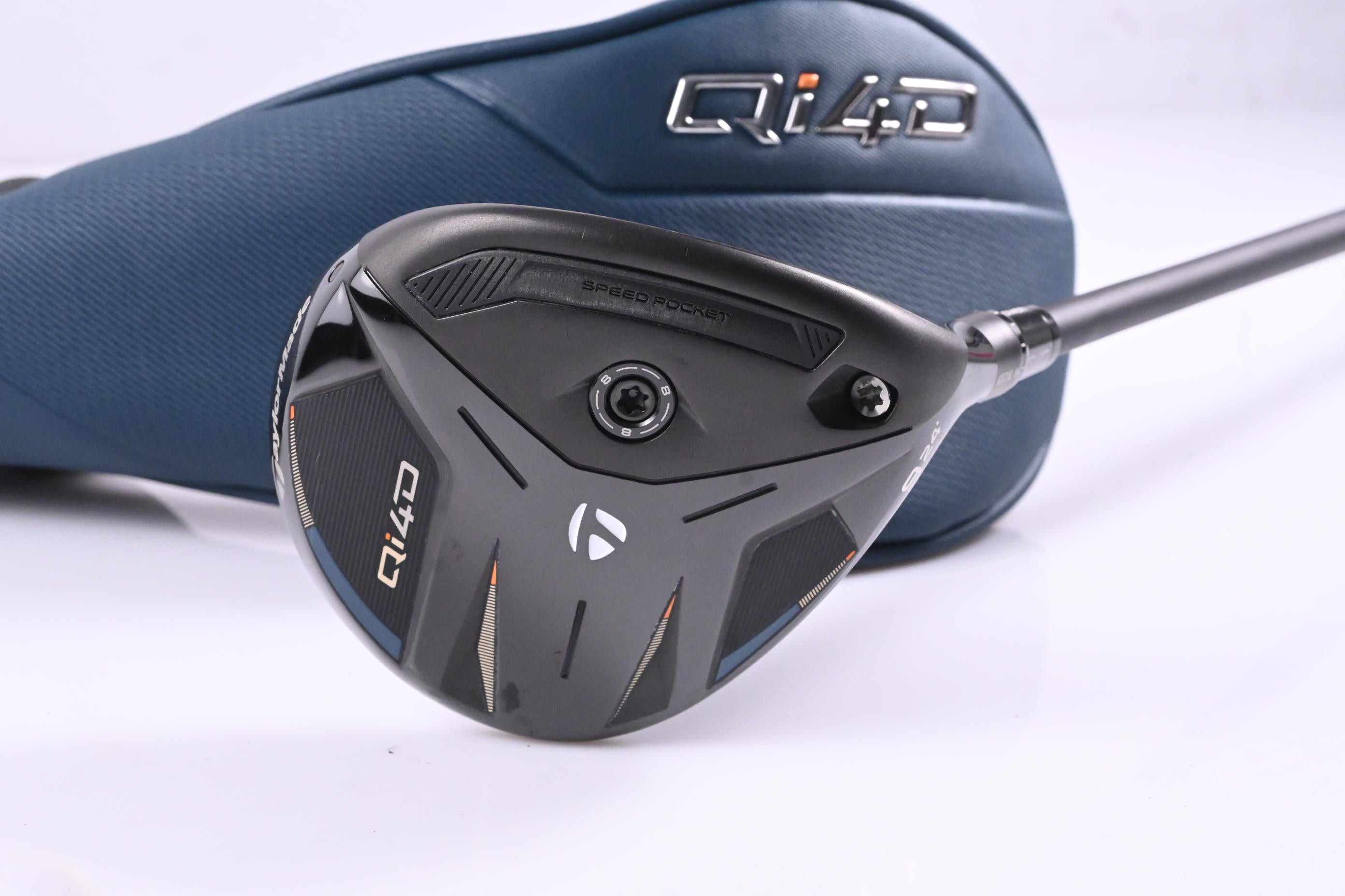 Taylormade Qi4D #9 Wood / 24 Degree / Regular Flex REAX 55 Shaft