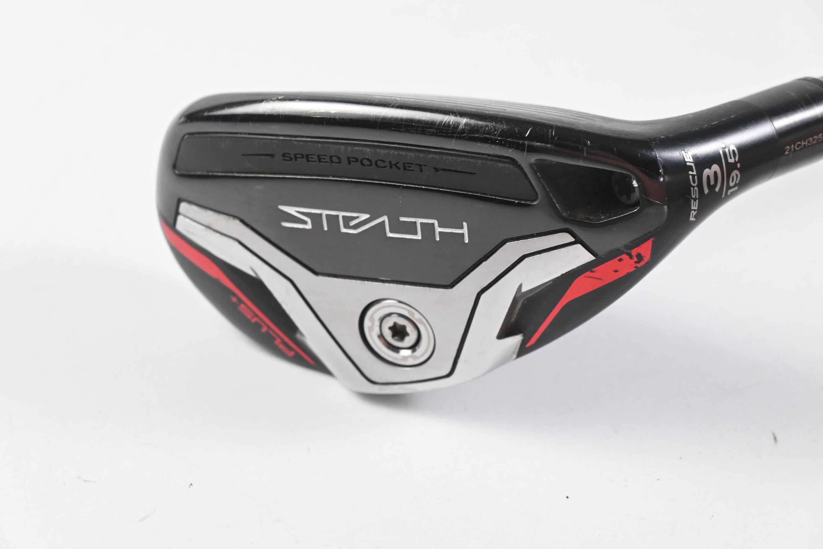 Taylormade Stealth Plus #3 Hybrid / 19.5 Degree / Stiff Flex Hzrdus Smoke RDX 80