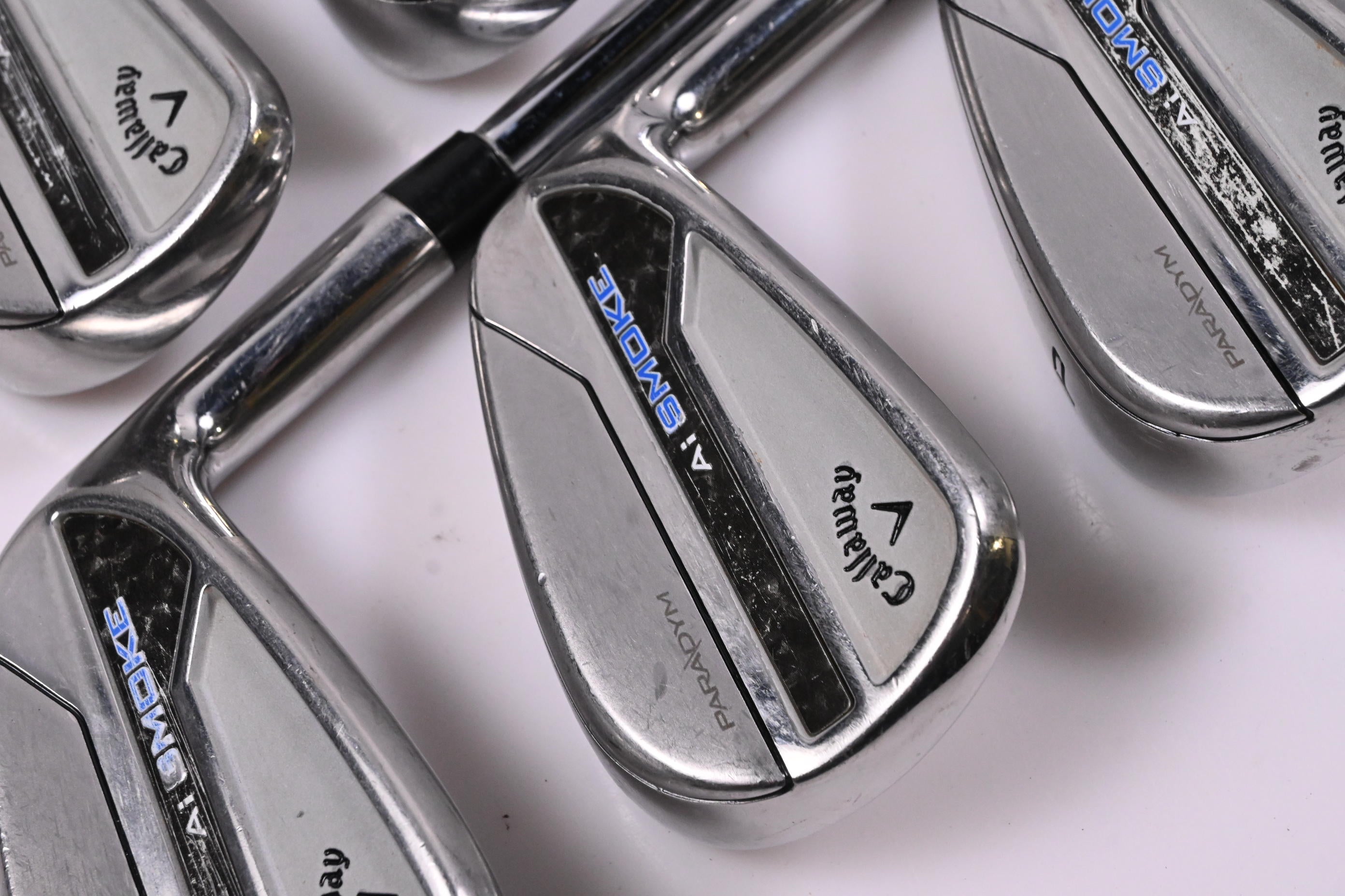Callaway Paradym Ai Smoke Irons / 6-PW / Regular Flex Elevate MPH 95 Shafts