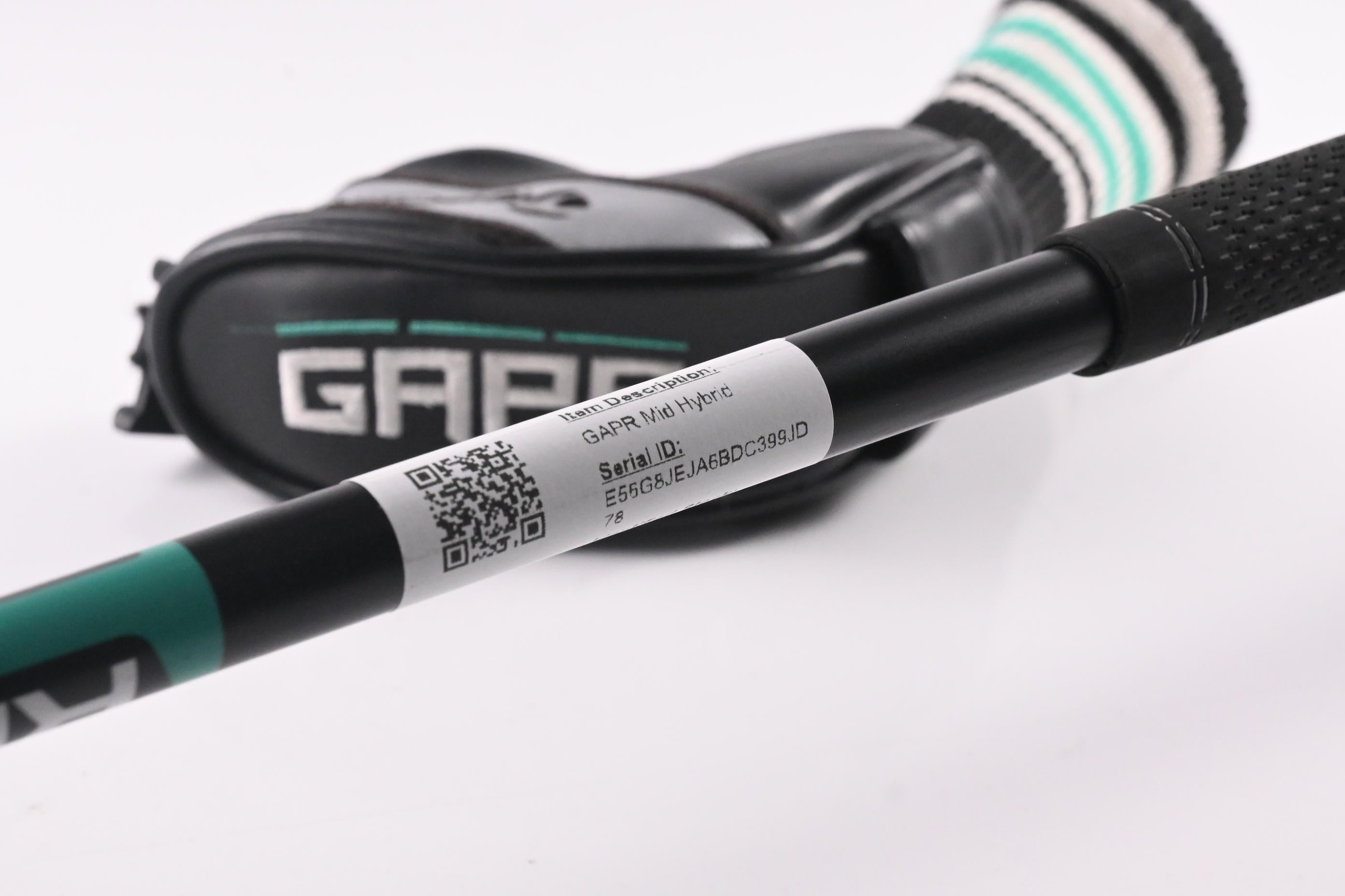 Taylormade GAPR Mid #3 Hybrid / 18 Degree / Stiff Flex KBS Hybrid 80 Shaft