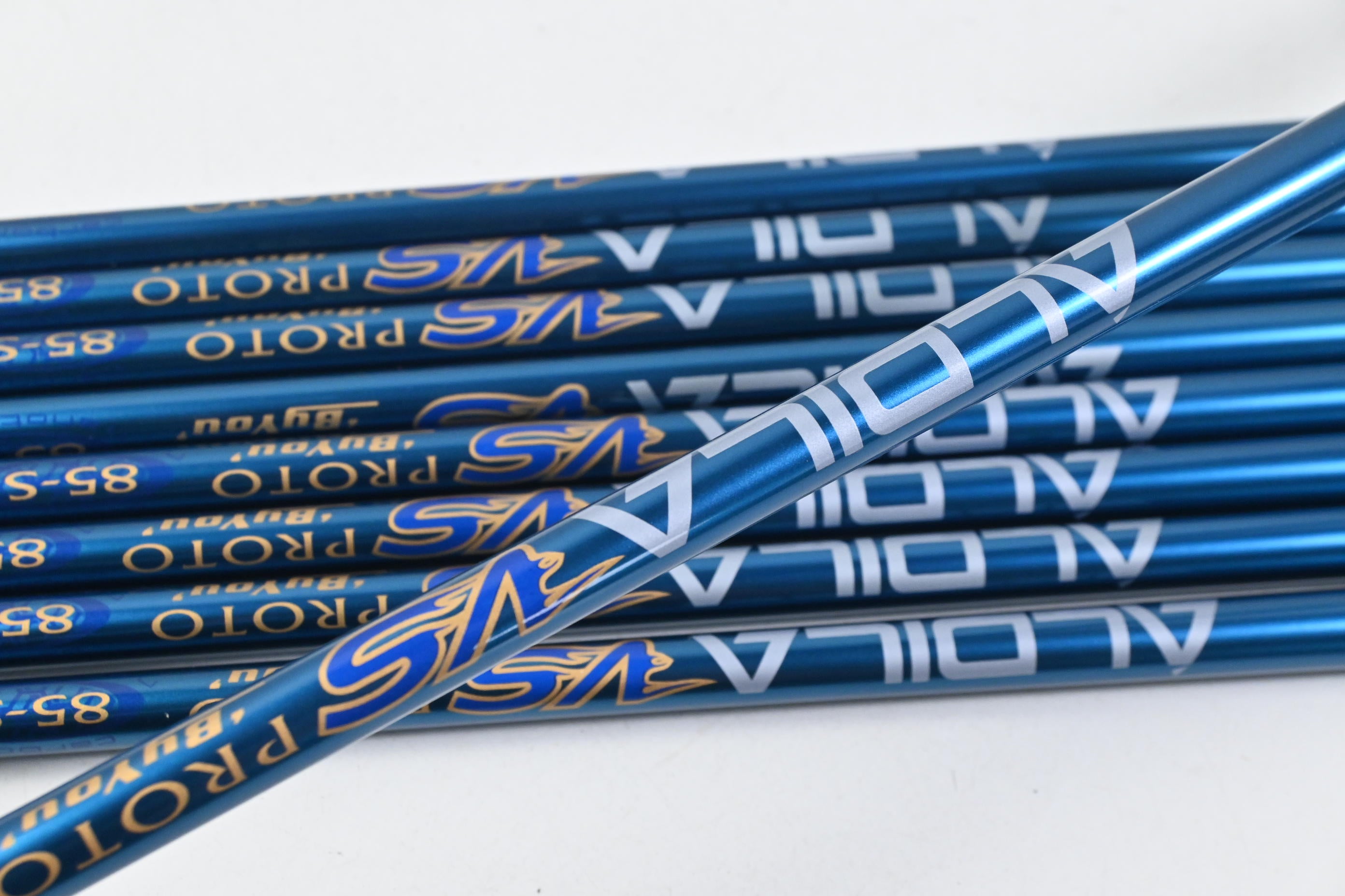 Aldila NV Proto 85 Iron Shafts / Stiff Flex / Set of 9 / .370" Tips