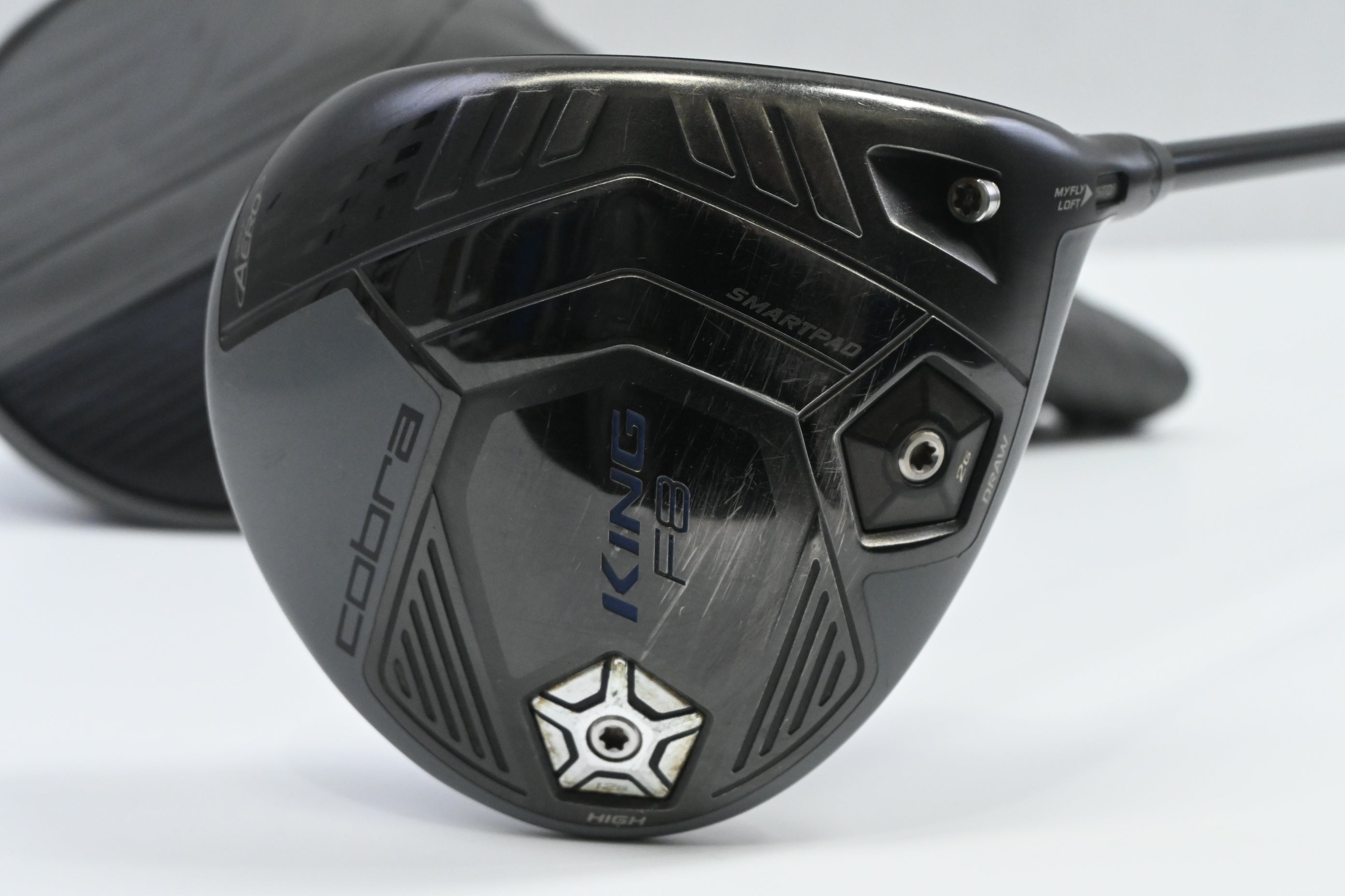 Cobra King F8 Driver / 9-12 Degree / Regular Flex Kai'li Blue 60 Shaft
