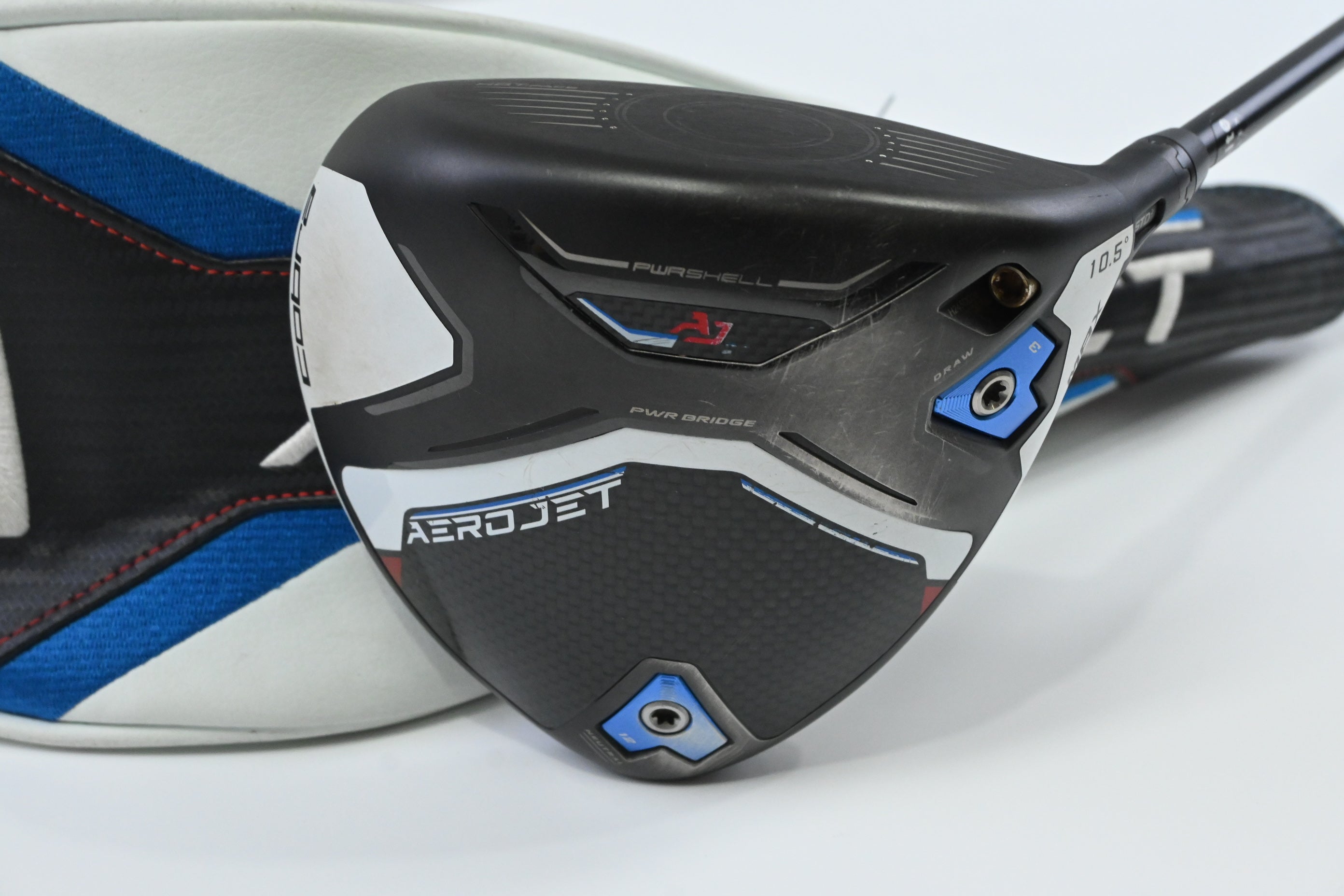Cobra Aerojet Max Driver / 10.5 Degree / Senior Flex UST Helium Nanocore 4 Shaft