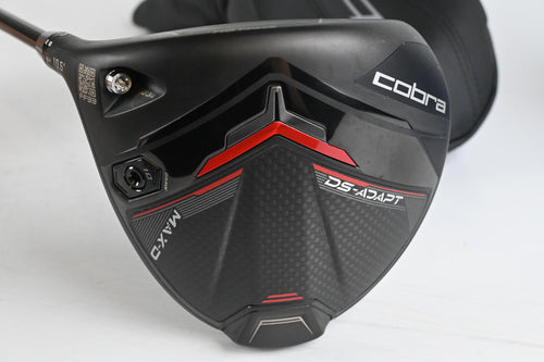 Left Hand Cobra DS-Adapt MAX-D Driver / 10.5 Degree / X-Flex Denali Black 70