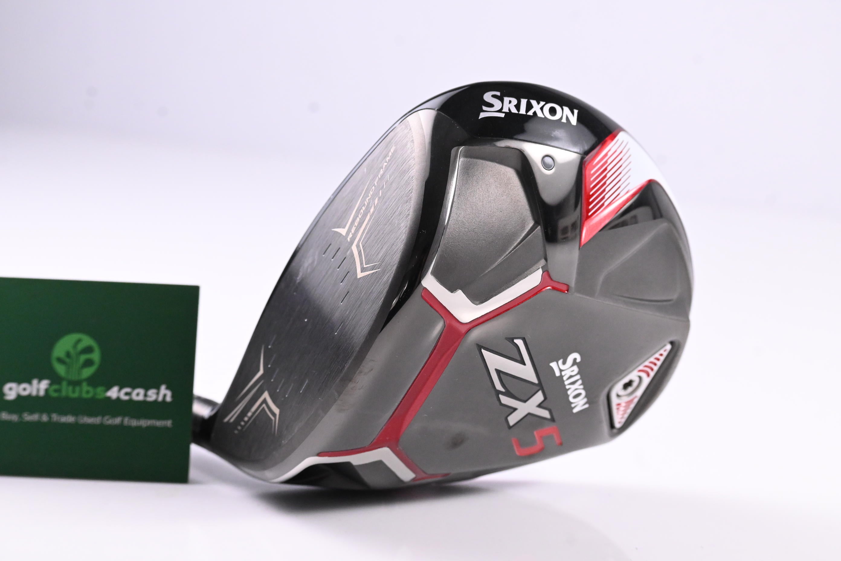 Left Hand Srixon ZX5 Driver / 9.5 Degree / Stiff Flex HZRDUS Smoke Black 60