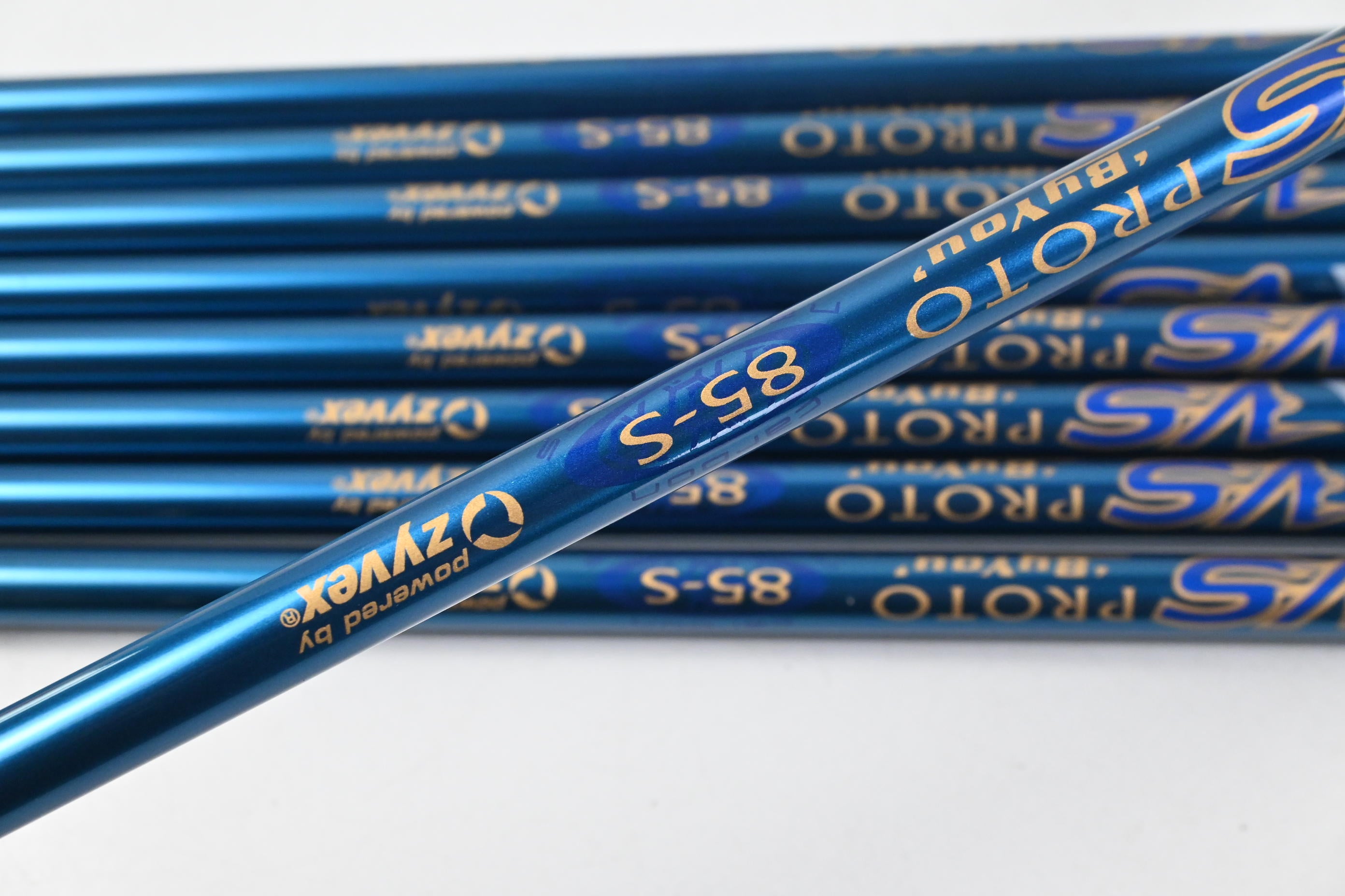 Aldila NV Proto 85 Iron Shafts / Stiff Flex / Set of 9 / .370" Tips