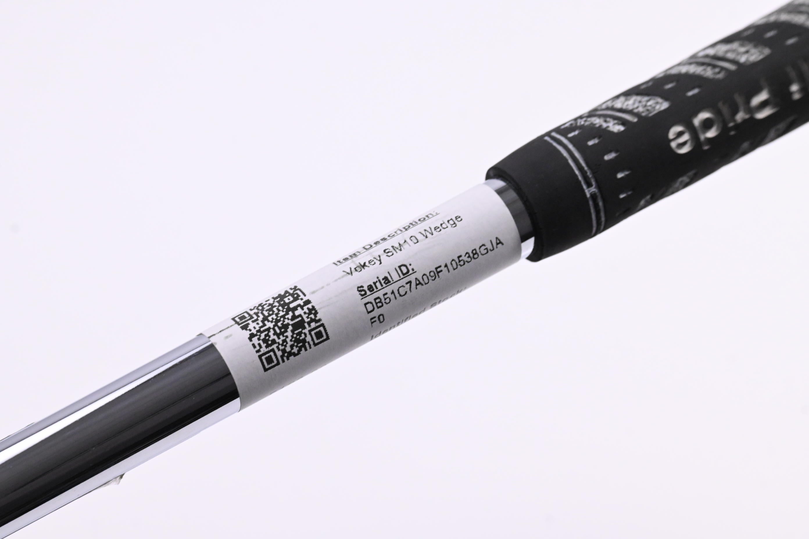 Left Hand Titleist Vokey SM10 Lob Wedge / 58 Degree / Stiff Flex Project X Rifle