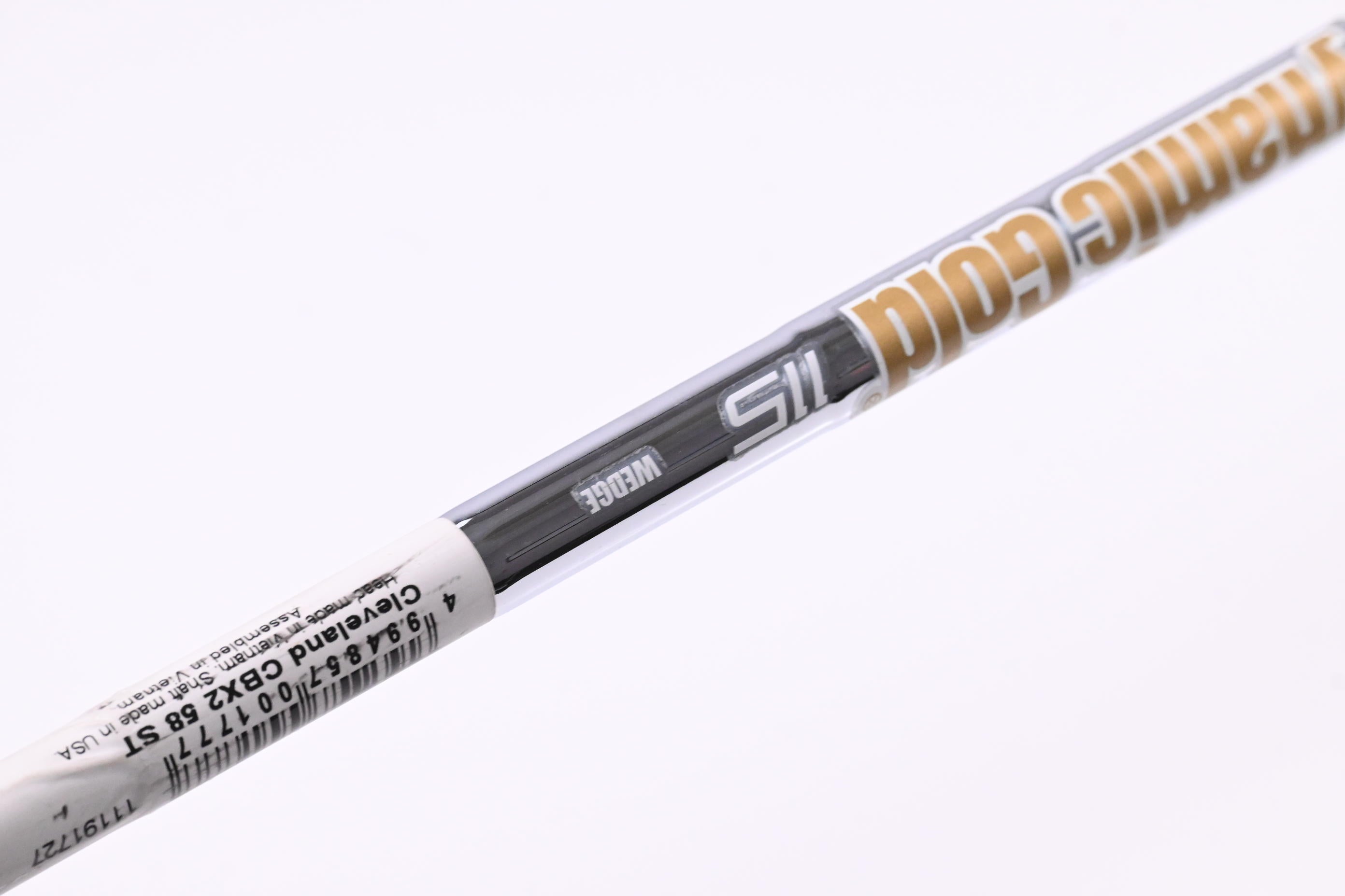 Cleveland CBX 2 Lob Wedge / 58 Degree / Wedge Flex Dynamic Gold 115 Shaft