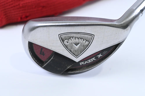 Callaway RAZR X #4 Hybrid / 24 Degree / Regular Flex Callaway 65 Shaft