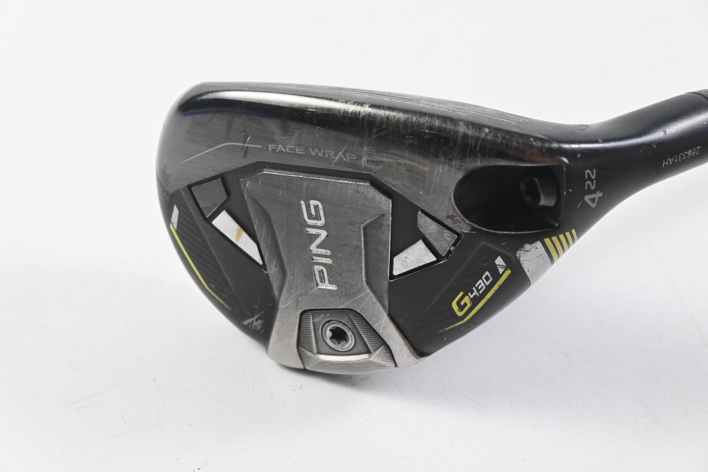 Ping G430 #4 Hybrid / 22 Degree / Stiff Flex Ping Alta CB Black 70 Shaft