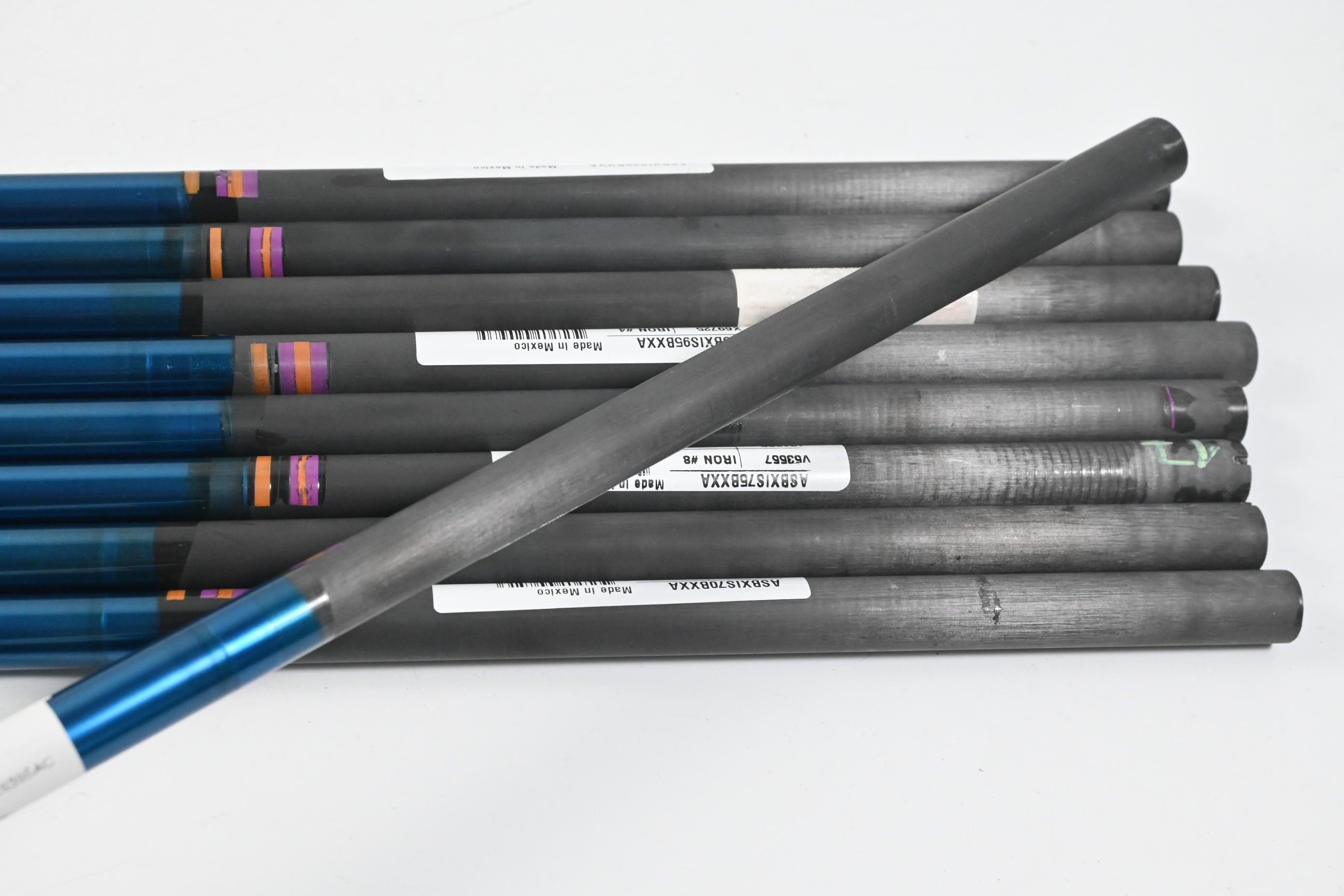 Aldila NV Proto 85 Iron Shafts / Stiff Flex / Set of 9 / .370" Tips