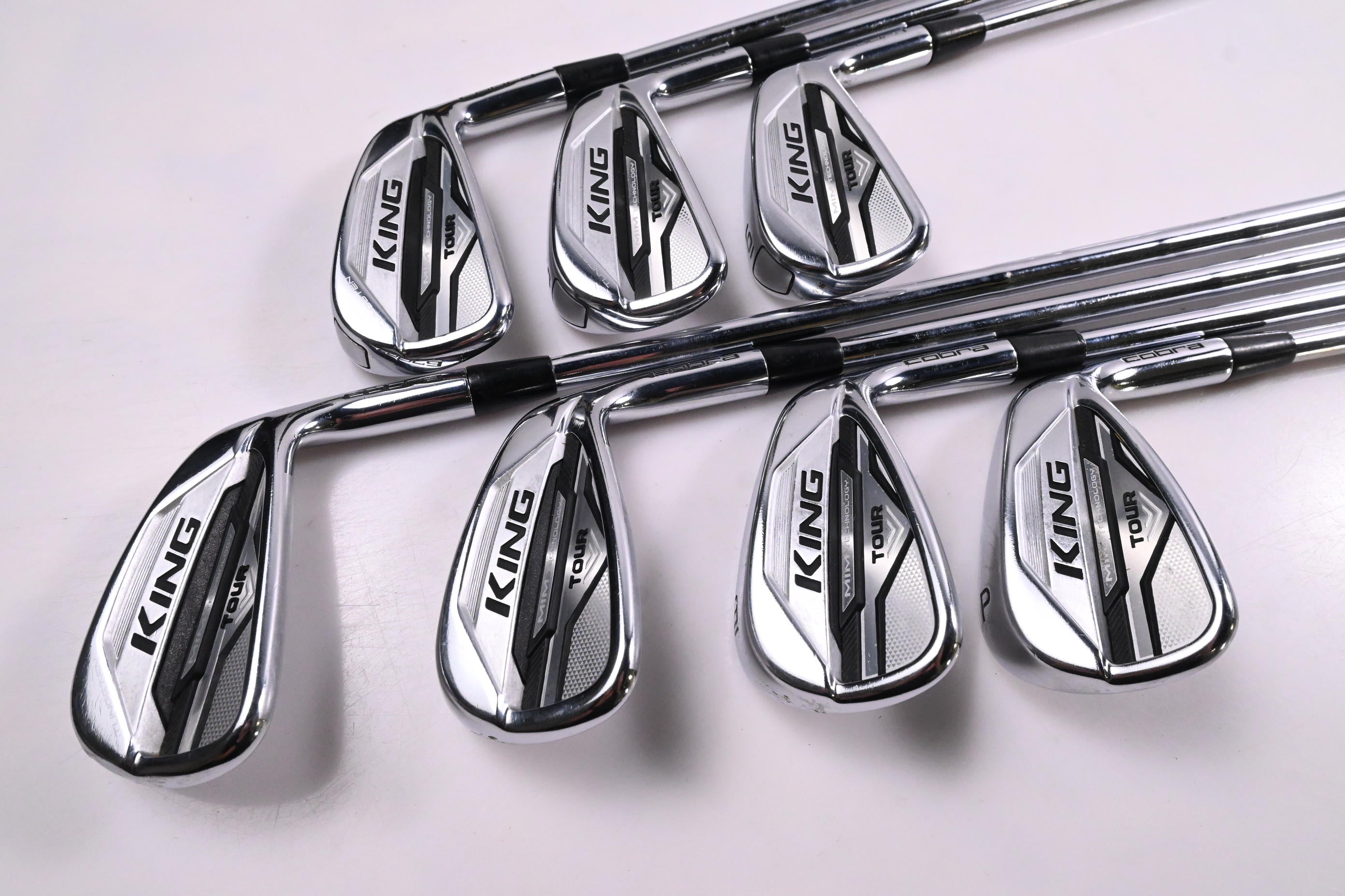 Cobra King Tour 2020 Irons / 4-PW / Stiff Flex KBS $-Taper 120 Shafts