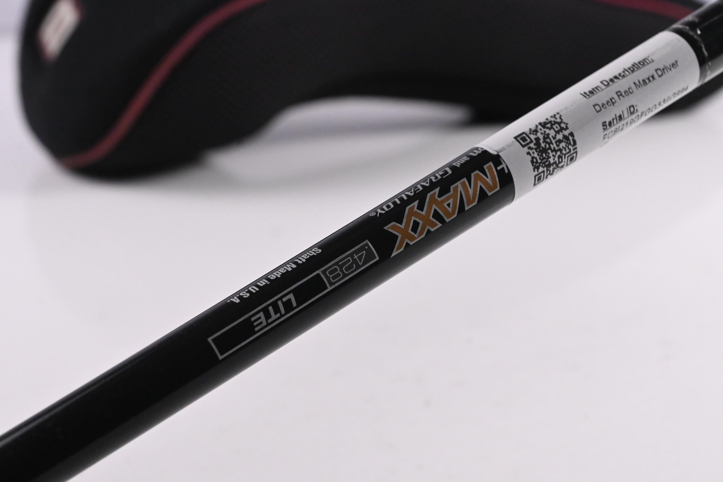 Wilson Deep Red Maxx Driver / 11.5 Degree / Lite Flex Graffaloy MAXX Shaft