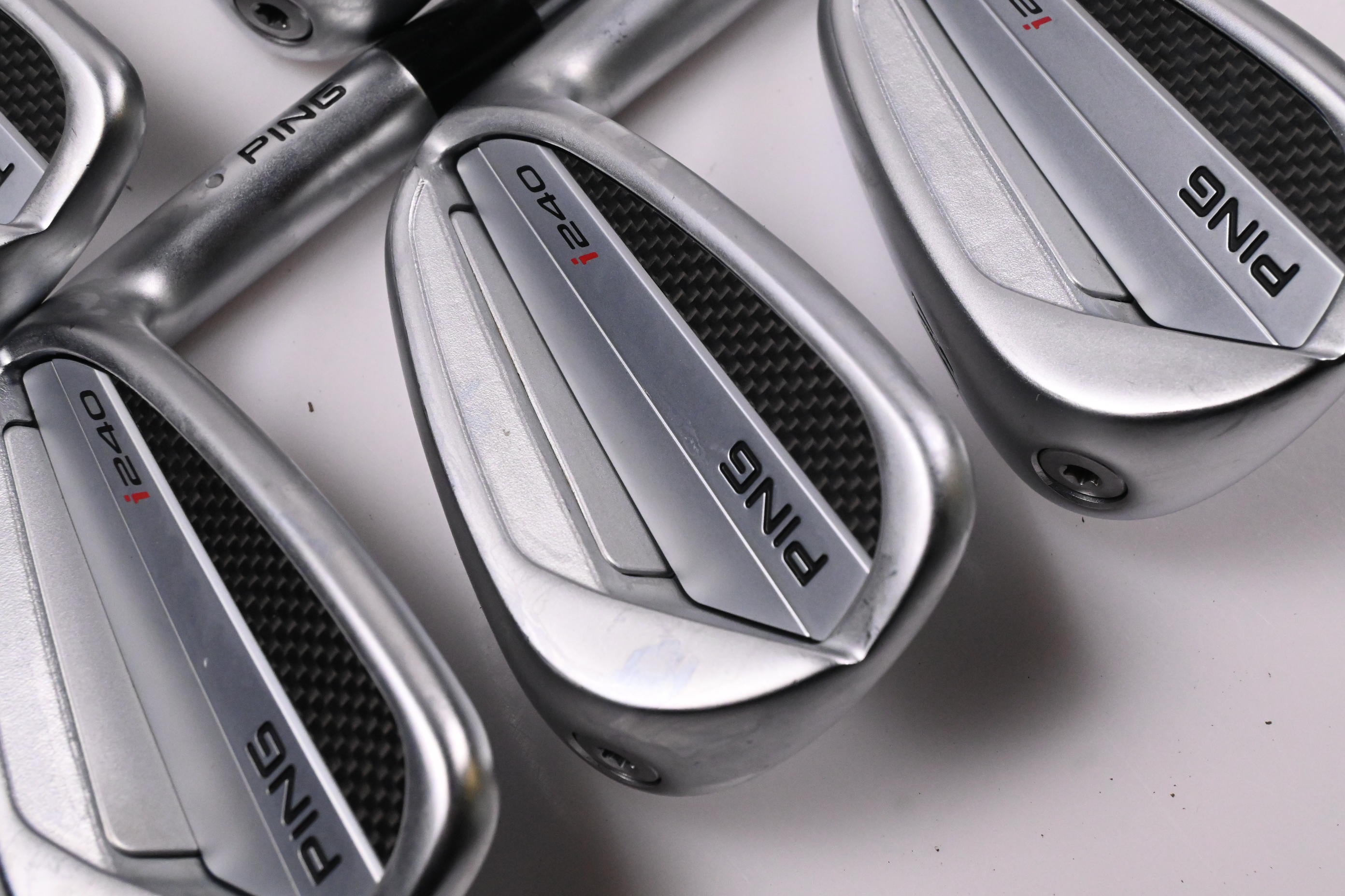 Ping I240 Irons / 6-PW / Silver Dot / Stiff Flex Dynamic Gold 120 S300 Shafts