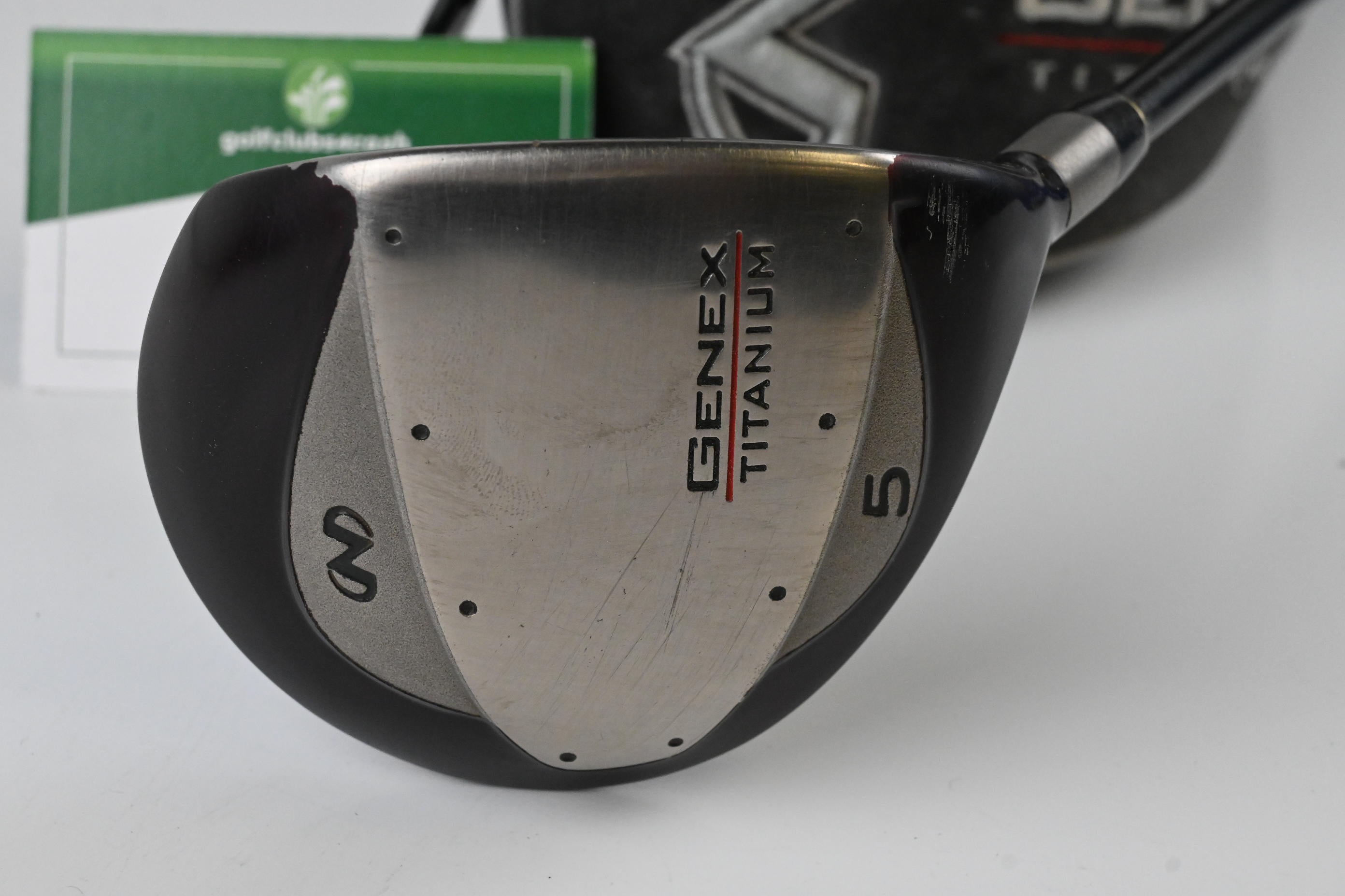 Nickent Genex Titanium #5 Wood / 18 Degree / Stiff Flex Speed Rated 70 Shaft